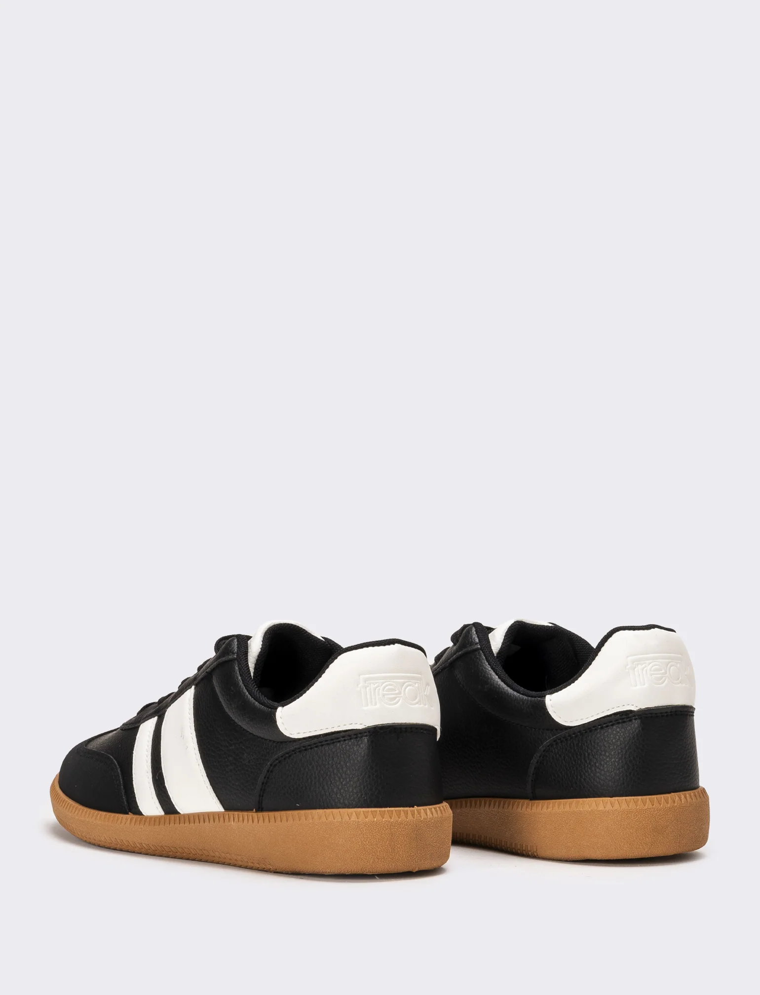 Sneakers con riporti da uomo - Nero - Image 3