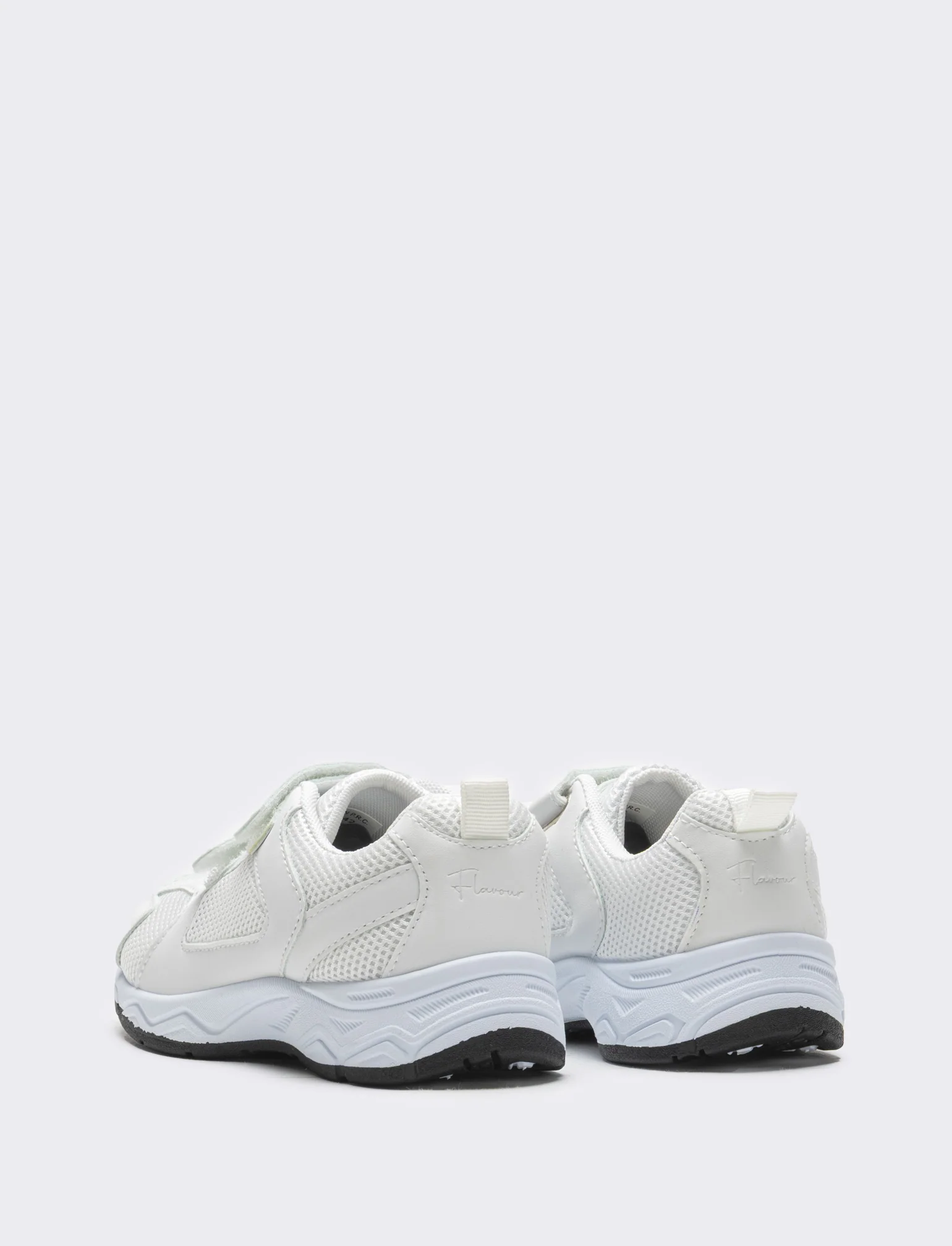 Sneakers con strappi da bambina - Bianco - Image 3