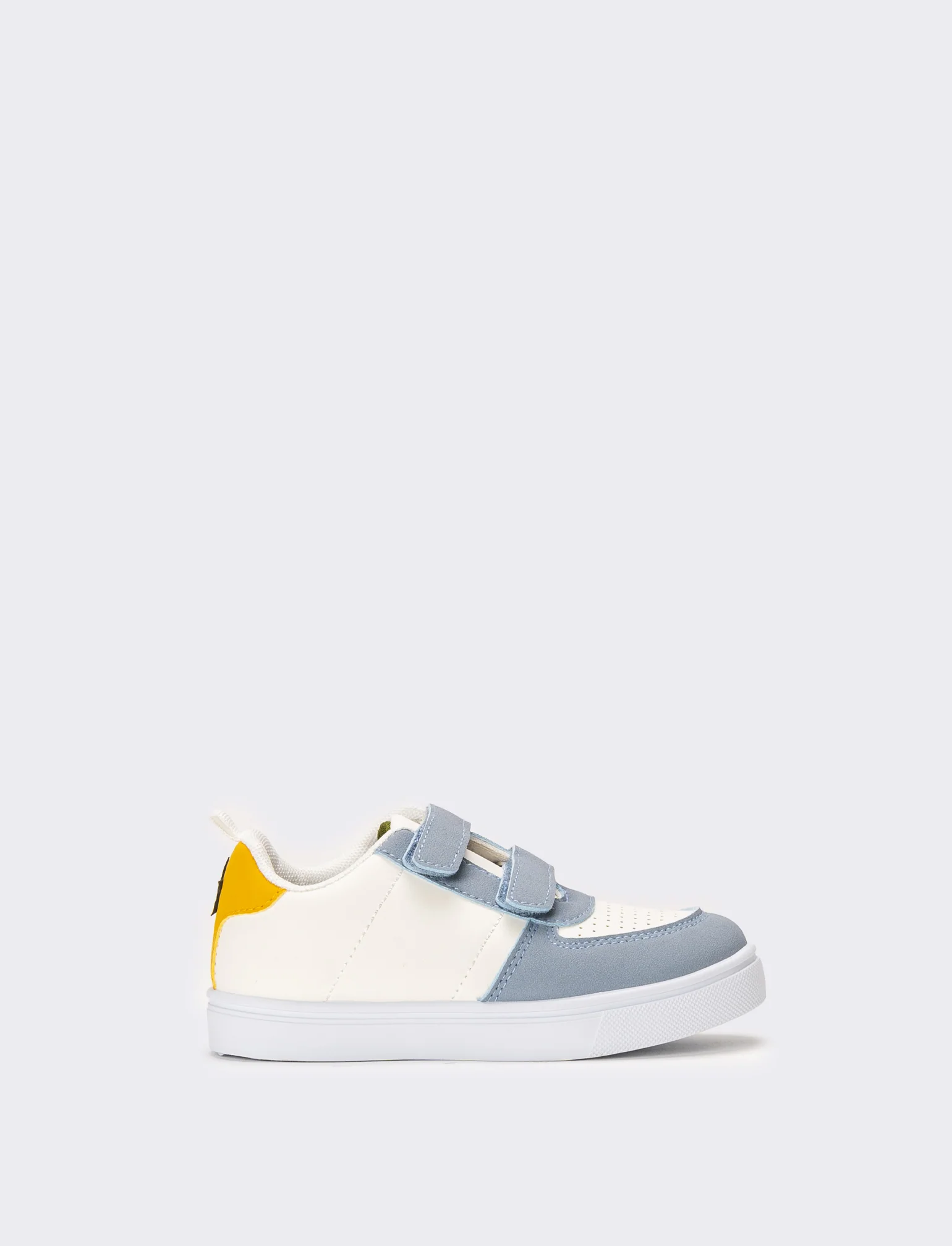 Sneakers con strappi da bambino - Bianco - Image 2