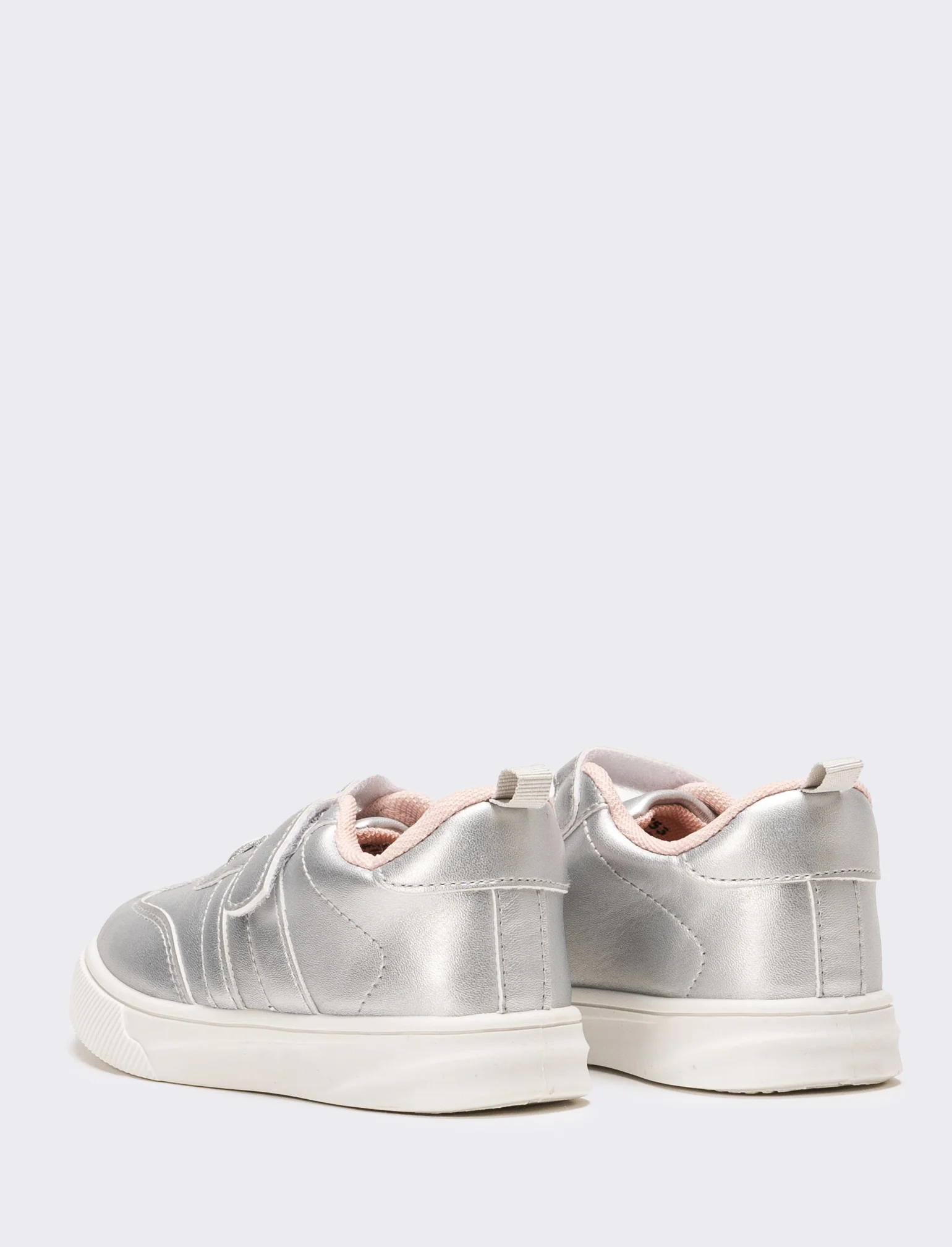 Sneakers da bambina argentata - Argento - Image 3