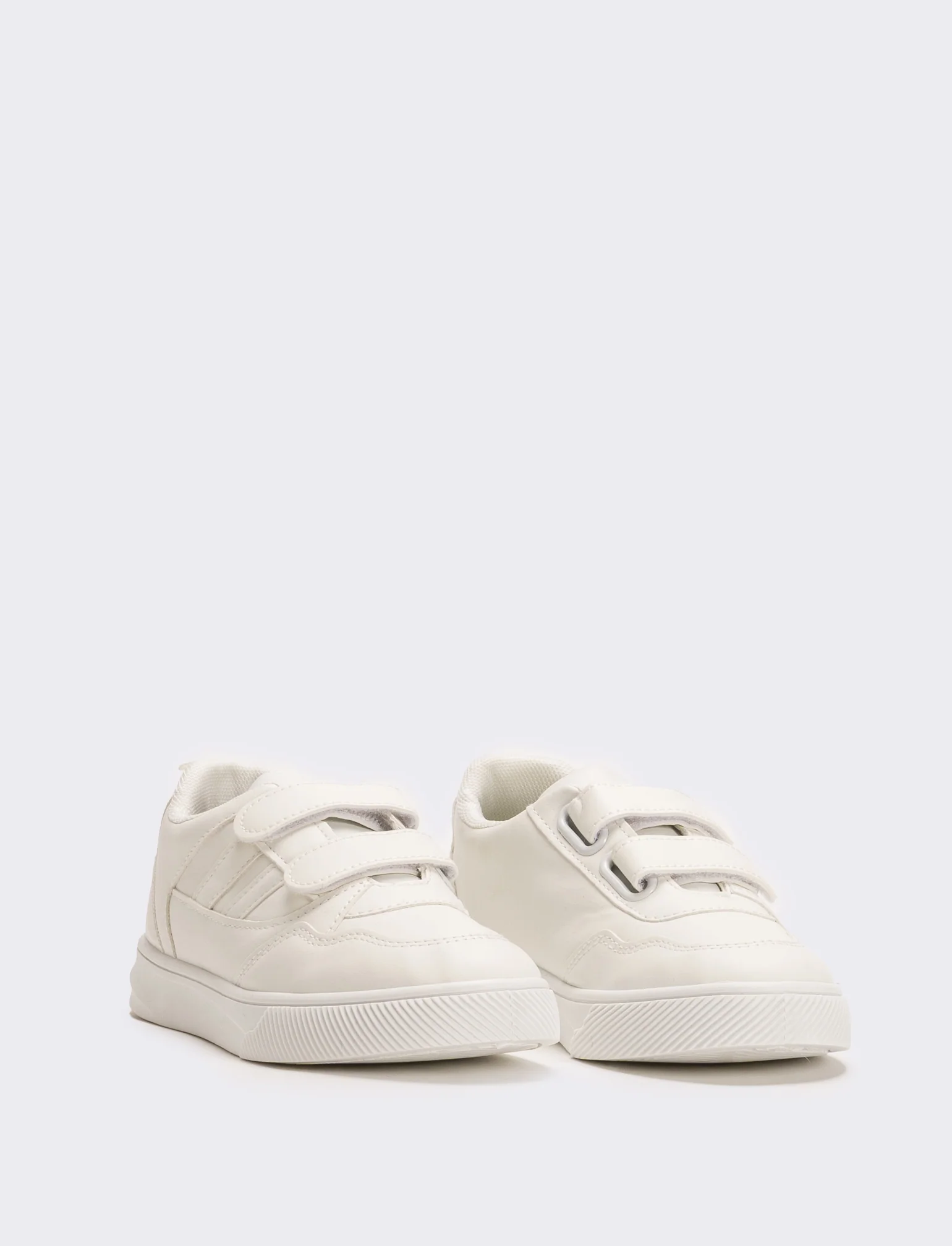 Sneakers da bambino con strappi - Bianco