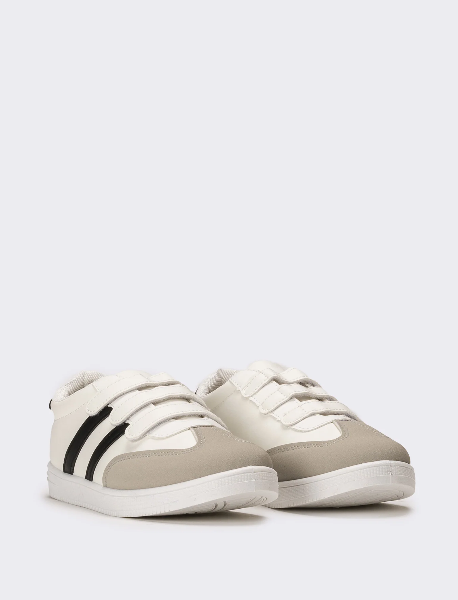 Sneakers da bambino con strappi - Bianco