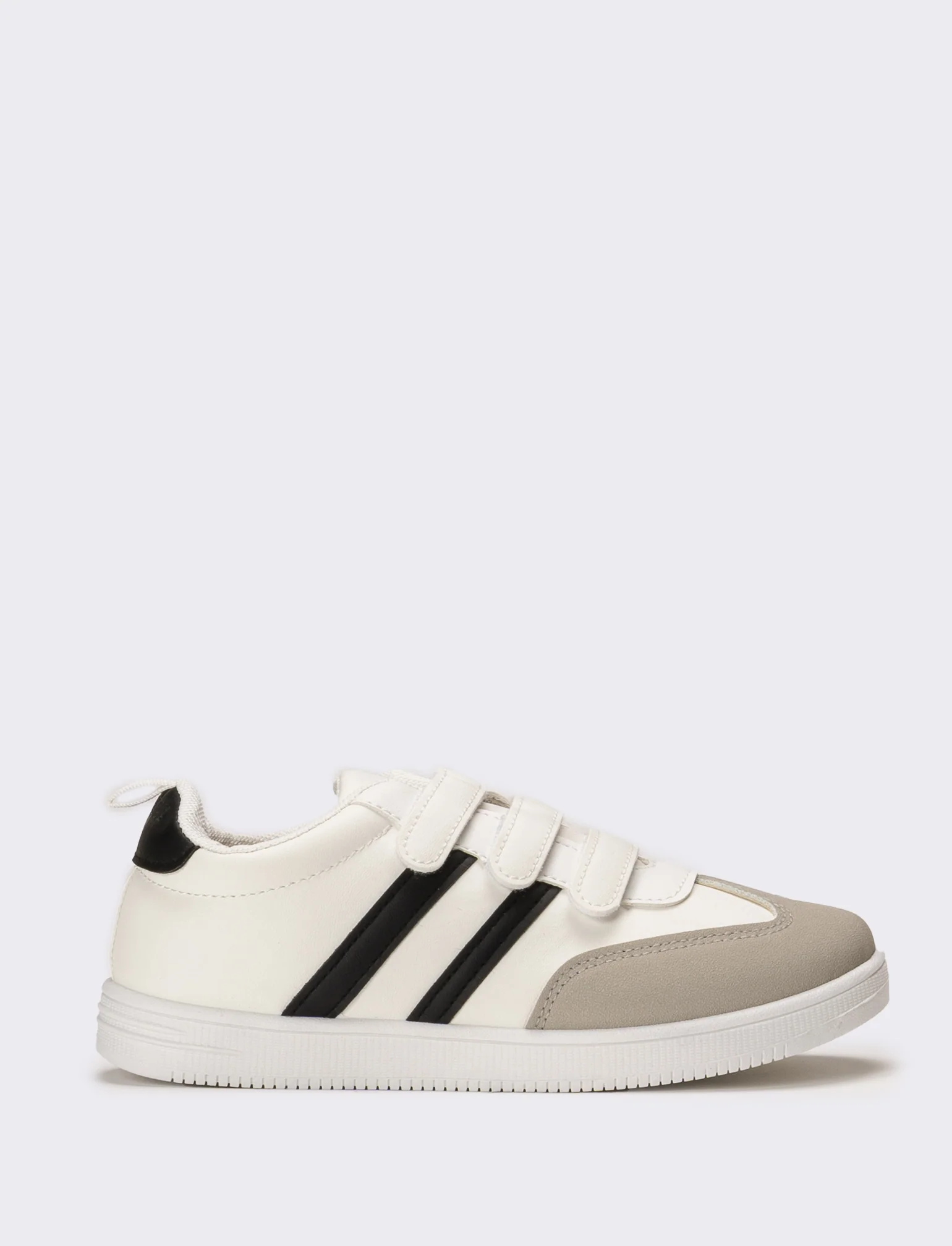 Sneakers da bambino con strappi - Bianco - Image 2