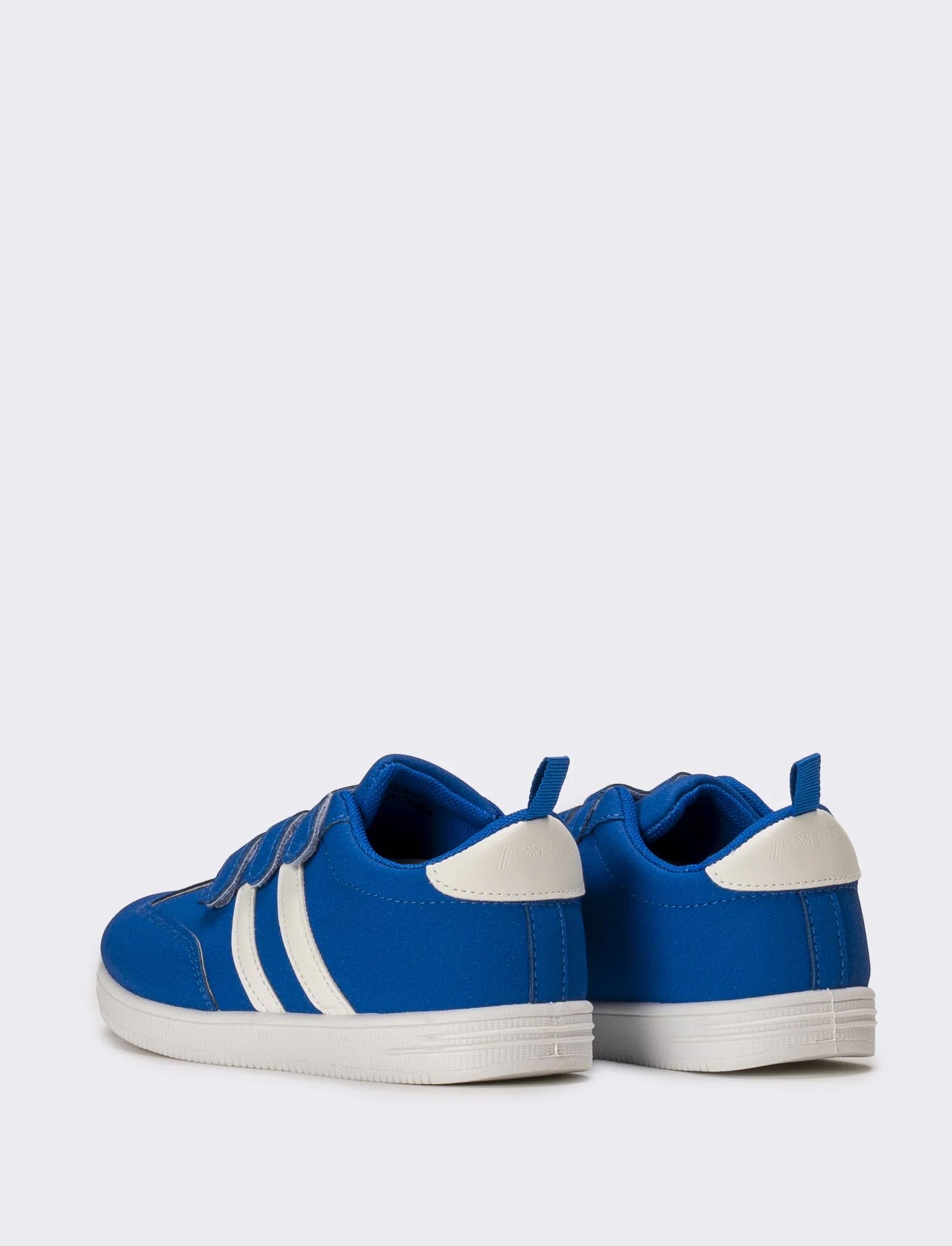 Sneakers da bambino in microfibra - Blu - Image 3