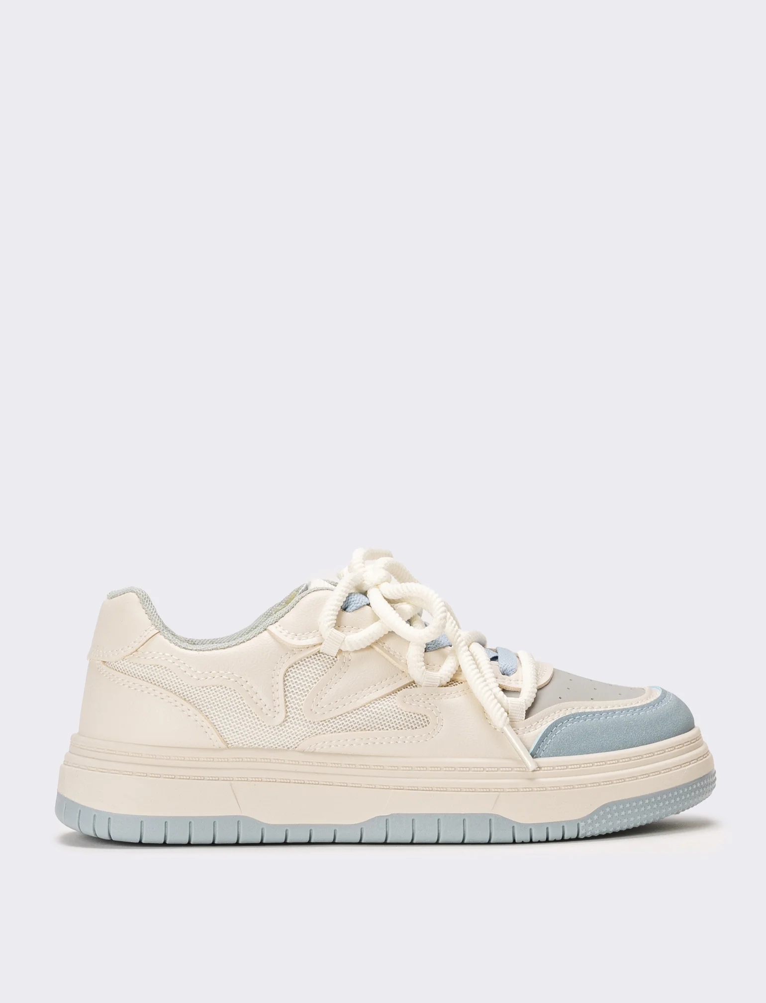 Sneakers da donna bicolor - Bianco - Image 2