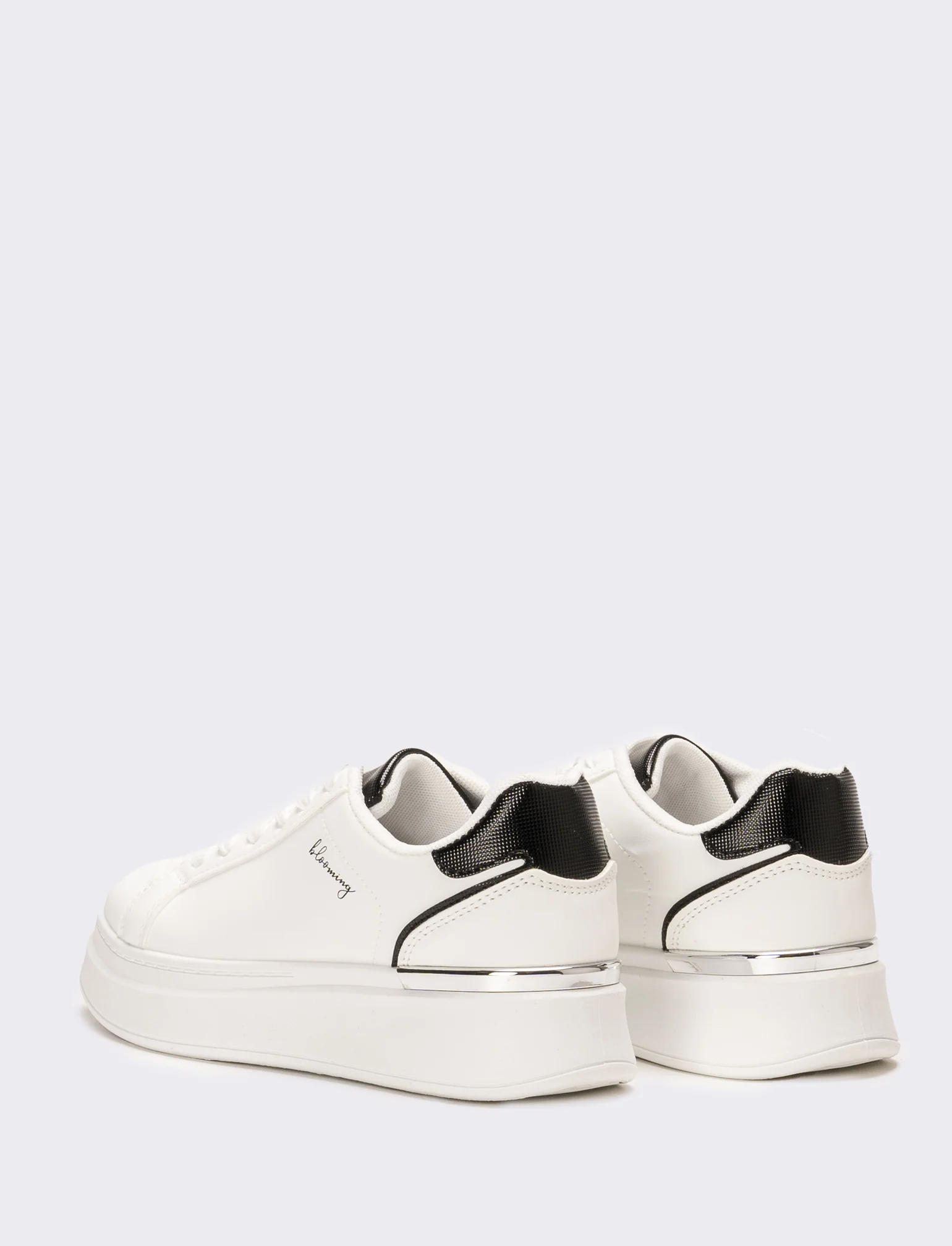 Sneakers da donna minimal - Bianco - Image 3