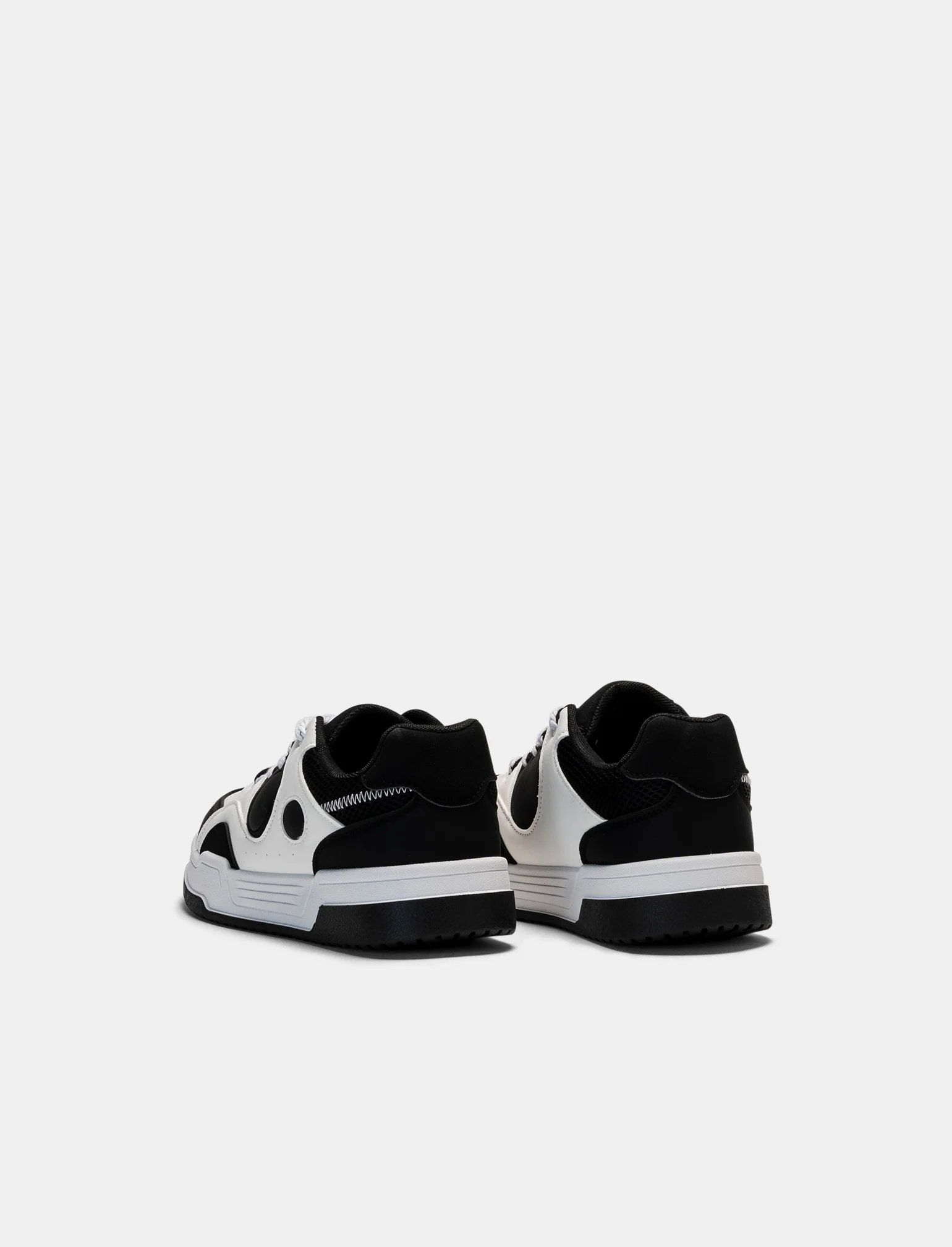 Sneakers da uomo bicolor - Nero - Image 3