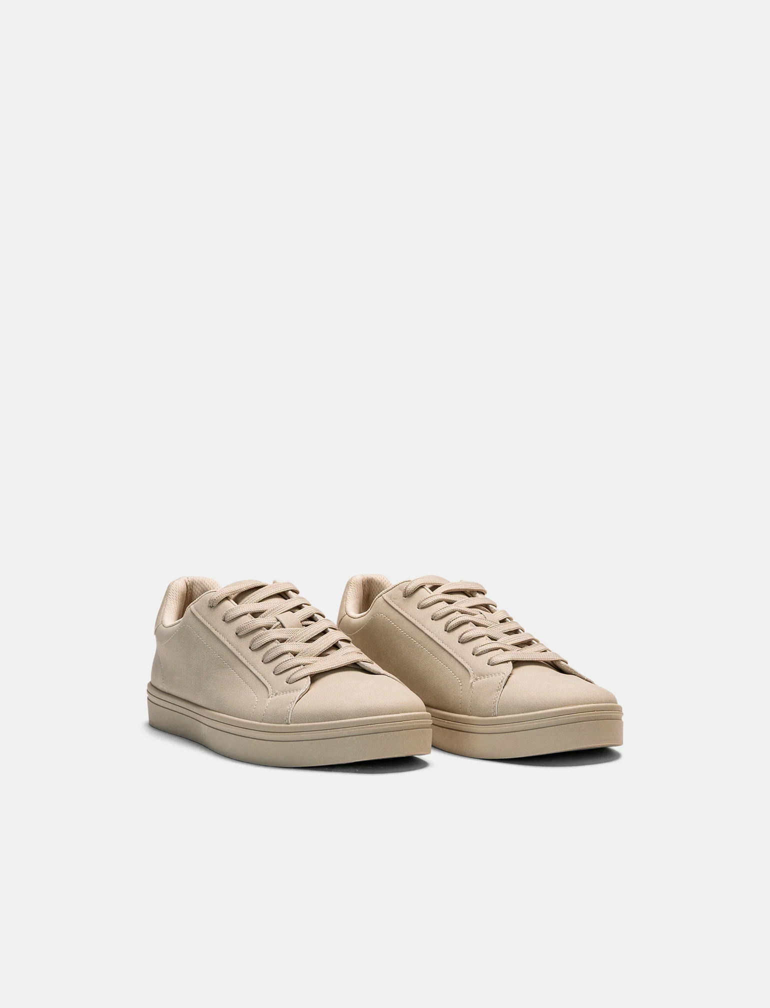 Sneakers da uomo minimal - Beige