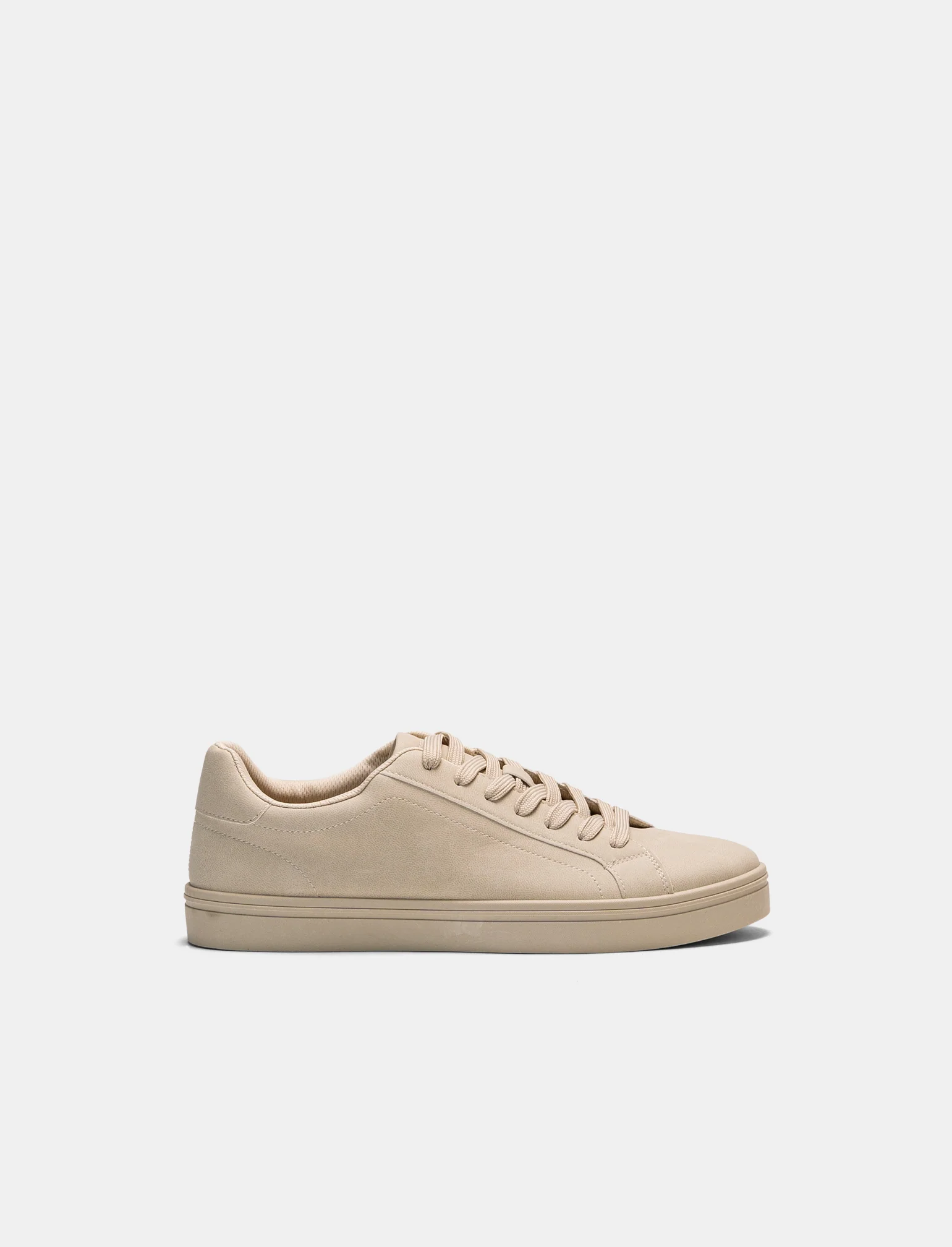 Sneakers da uomo minimal - Beige - Image 2