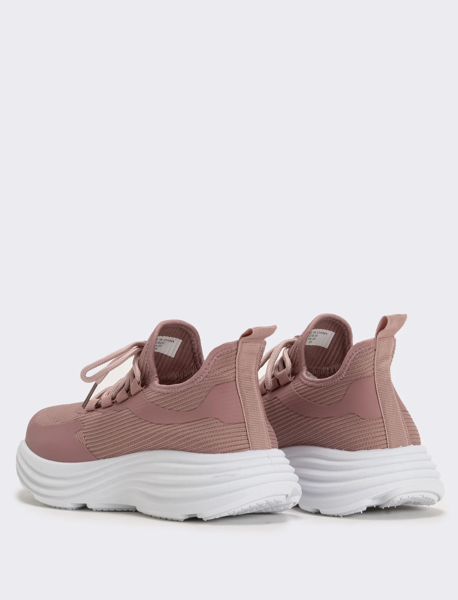Sneakers ginniche in tessuto tecnico - Rosa cipolla - Image 3