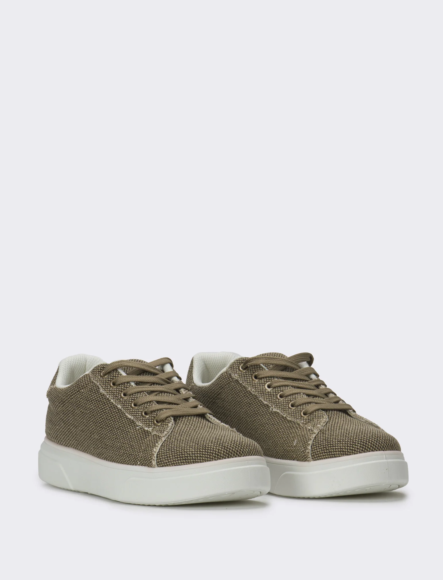 Sneakers in canvas da uomo - Sabbia
