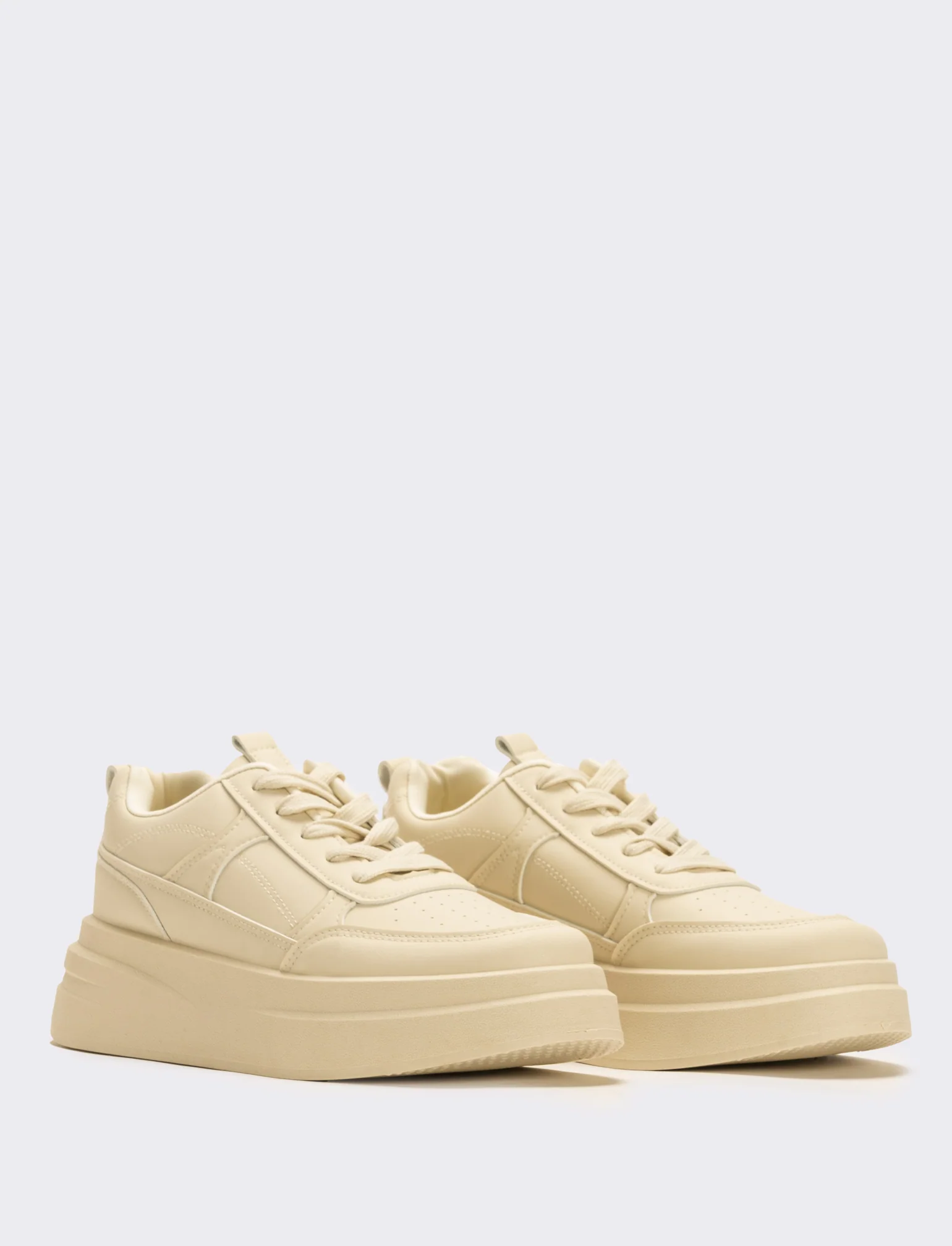 Sneakers minimal da bambino - Bianco - Image 2