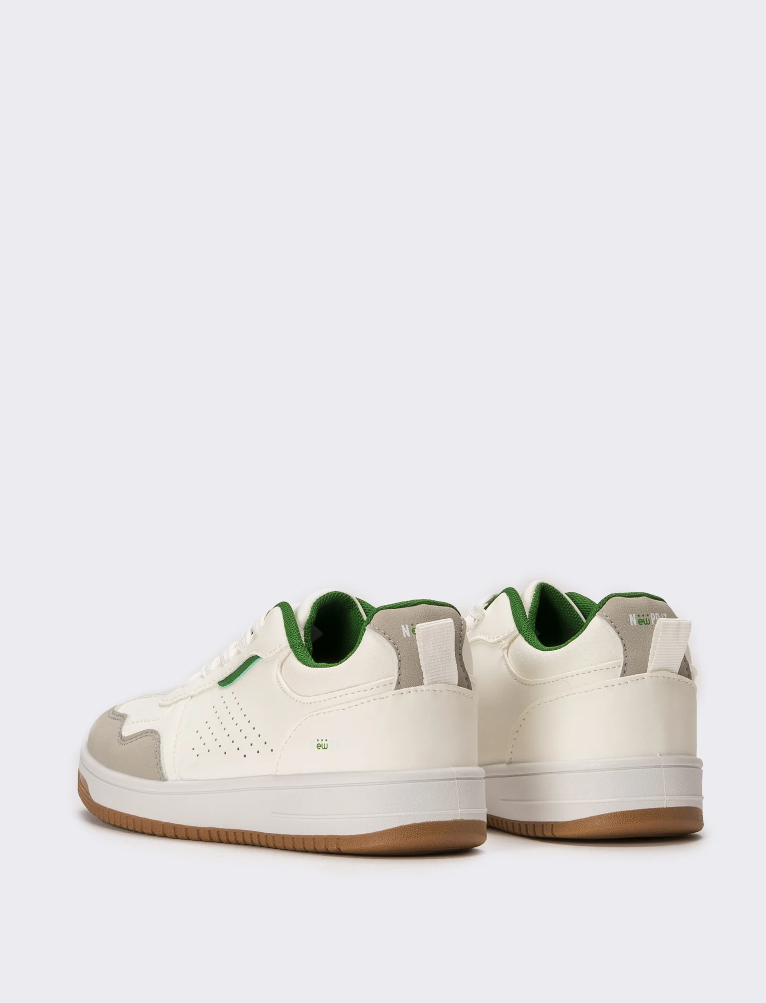 Sneakers minimal da bambino - Bianco - Image 3