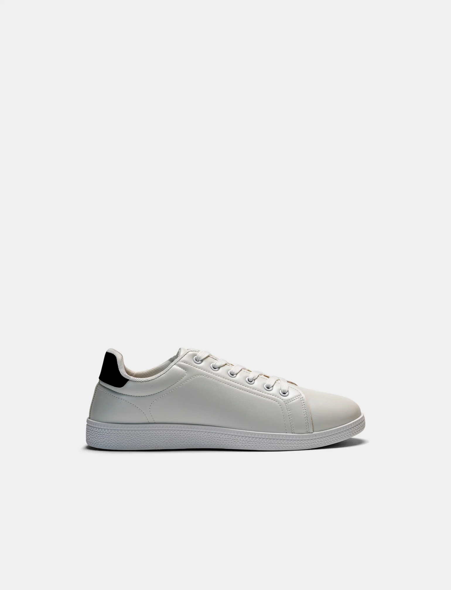 Sneakers minimal da uomo - Bianco - Image 2