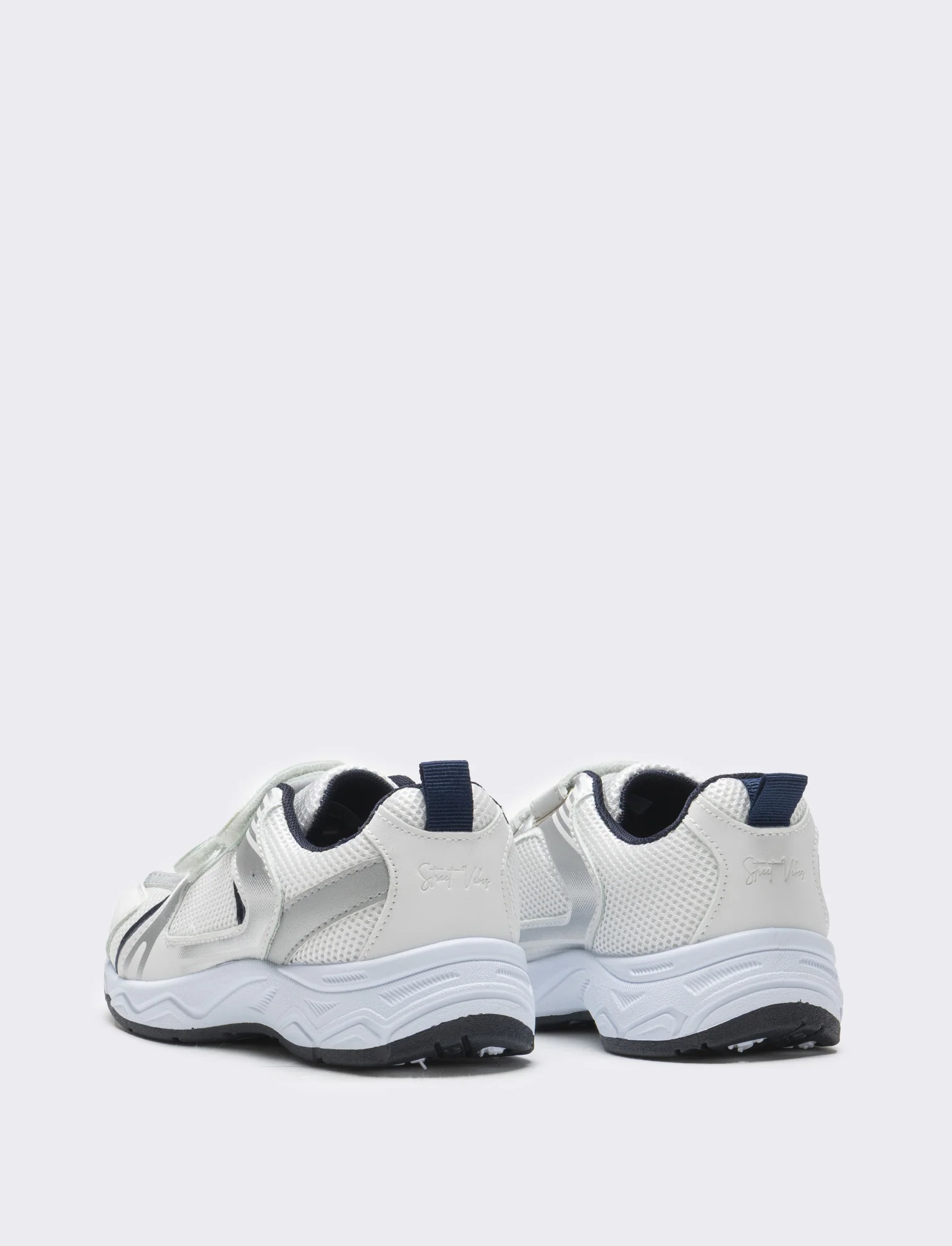 Sneakers multi elementi da bambino - Bianco - Image 2