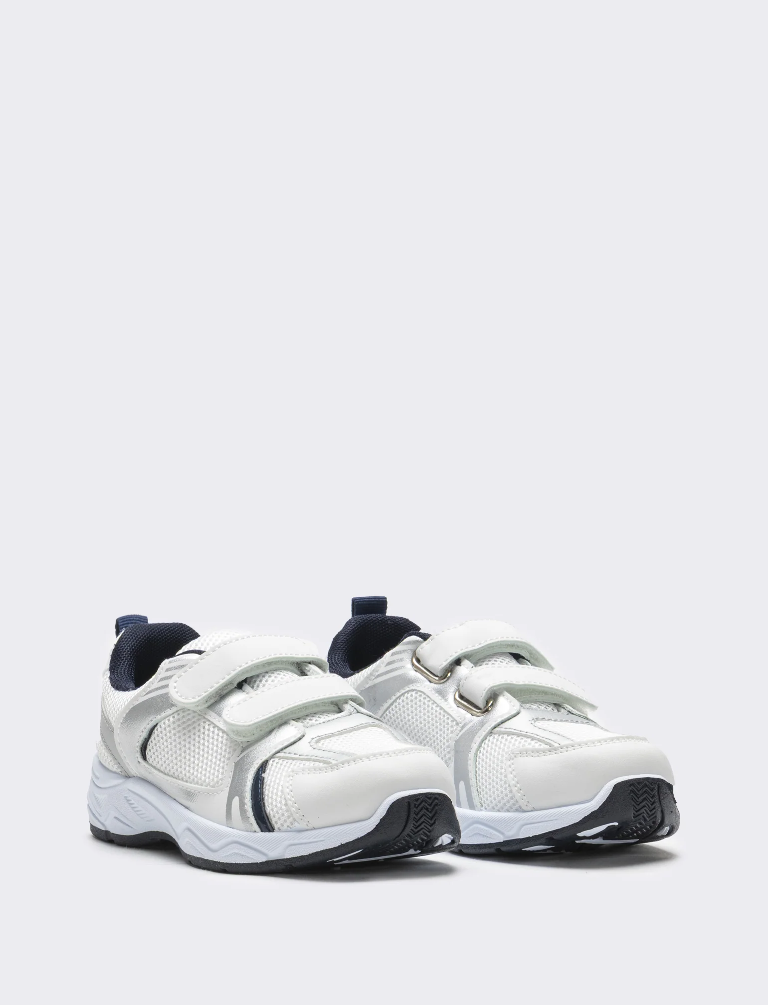 Sneakers multi elementi da bambino - Bianco - Image 3