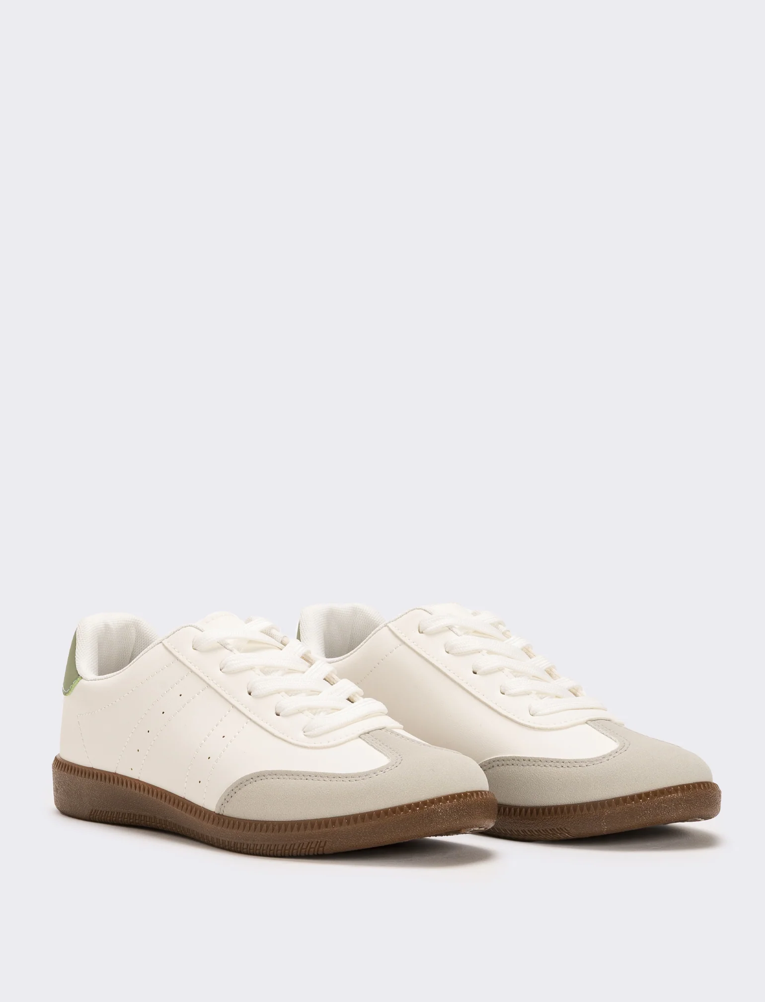Sneakers multi elementi da donna - Bianco - Image 3