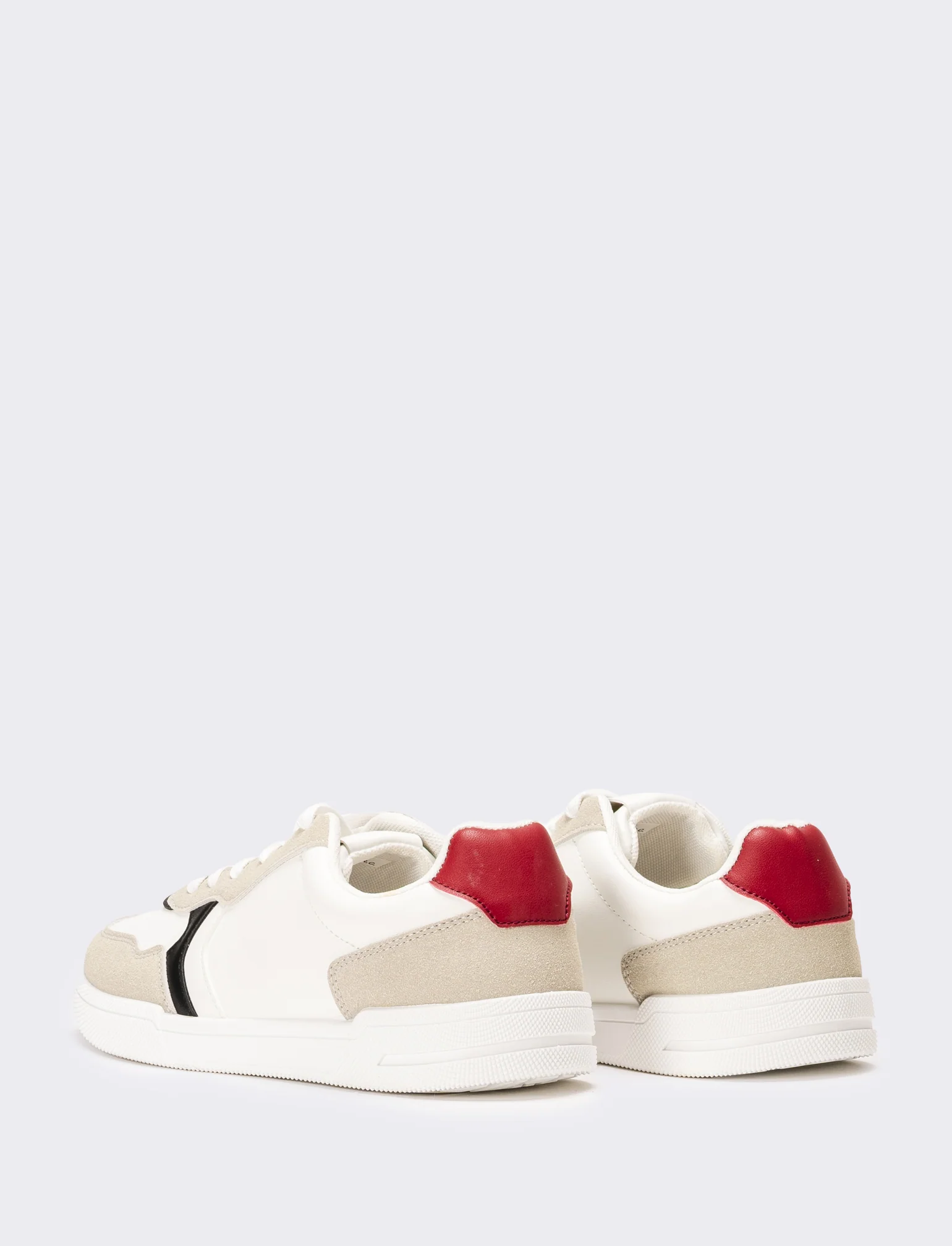 Sneakers multi elementi da uomo - Bianco - Image 3
