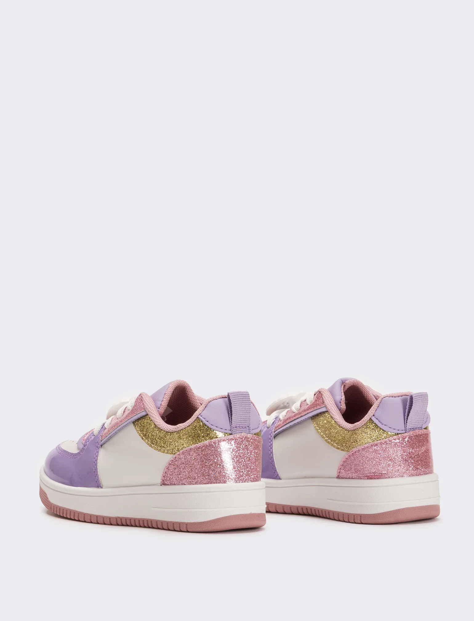 Sneakers multicolor da bambina - Bianco - Image 3