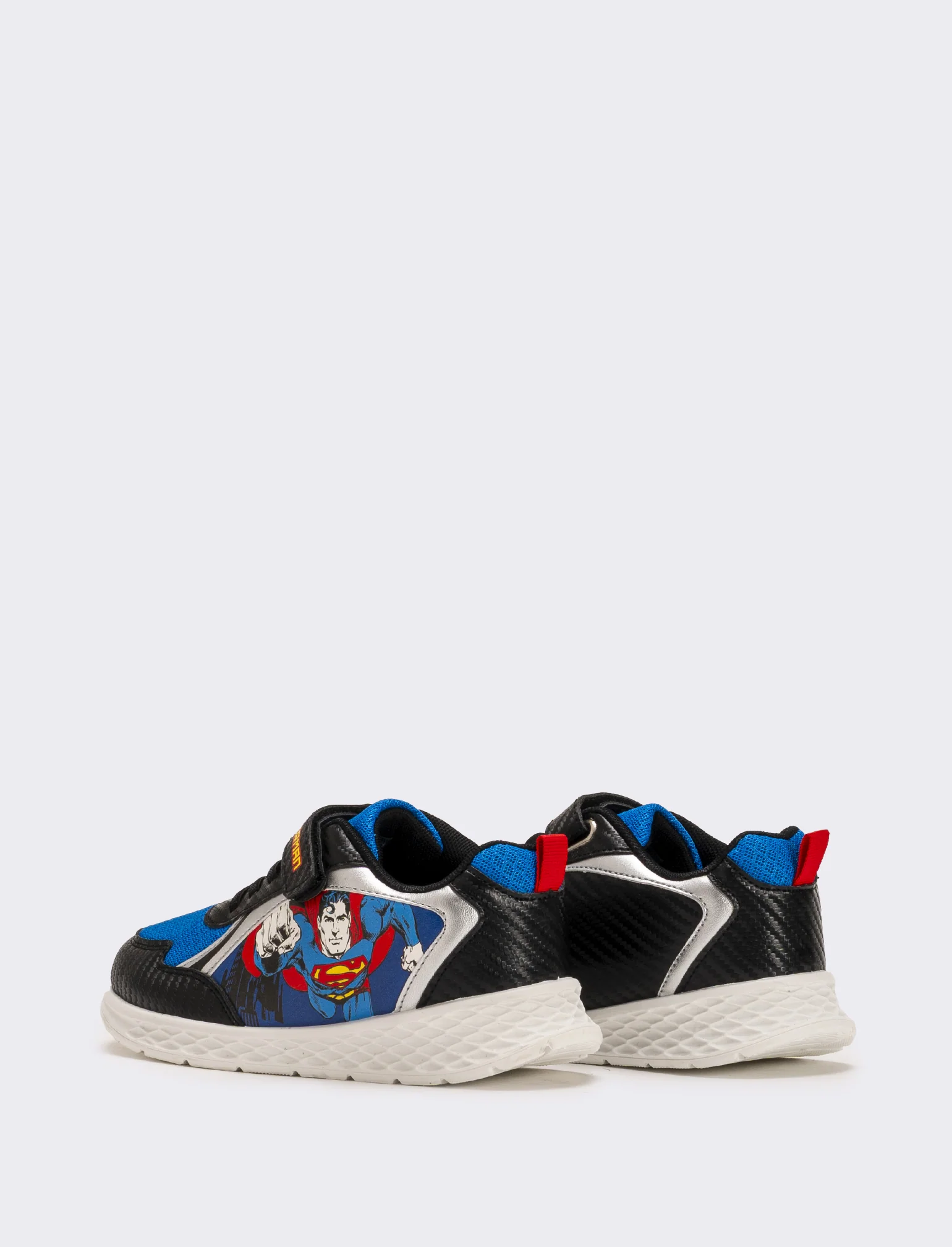 Sneakers Superman© da bambino con strappo - Blu - Image 3