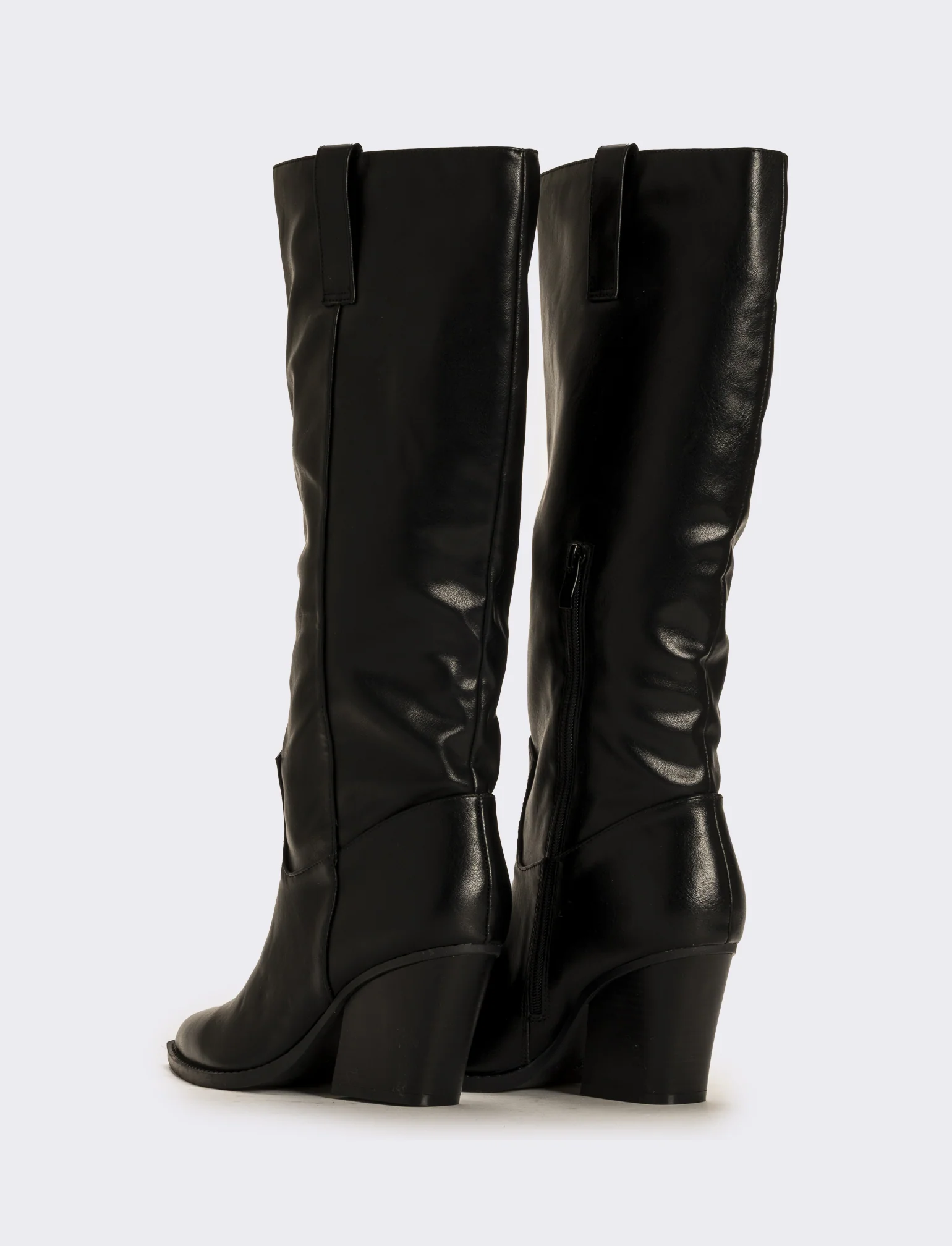 Stivale stile texano da donna - Nero - Image 6