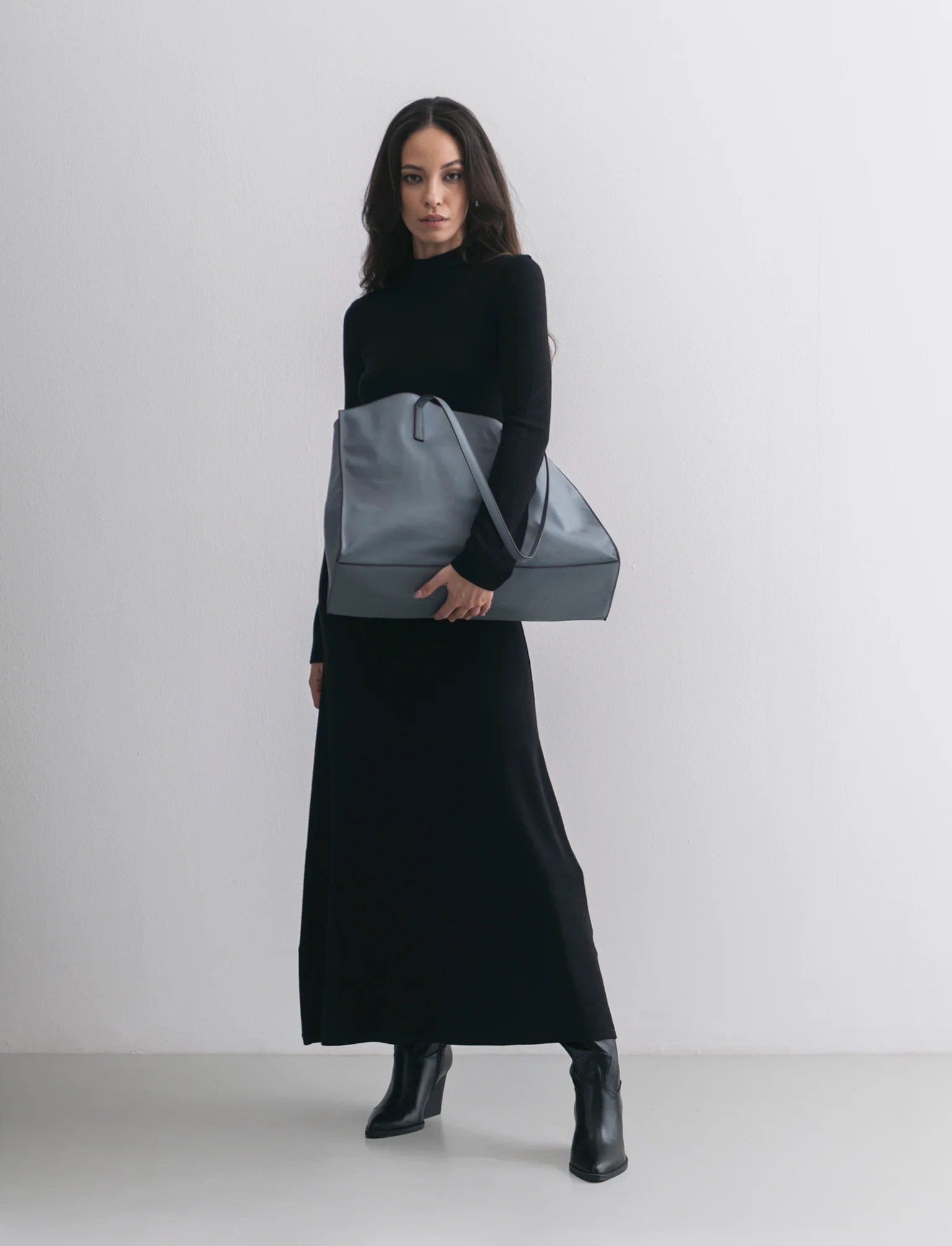 Stivale stile texano da donna - Nero - Image 7