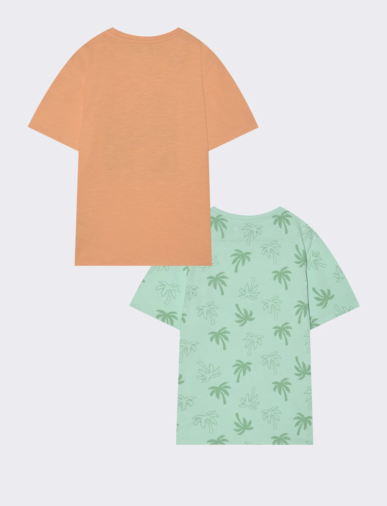 T-shirt 2Pack con stampa e vestibilitÃ  regular - Verde - Image 2