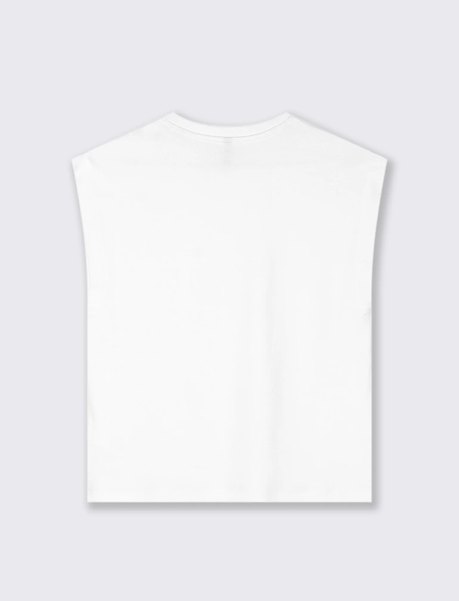 T-SHIRT A COSTE - Bianco - Image 2