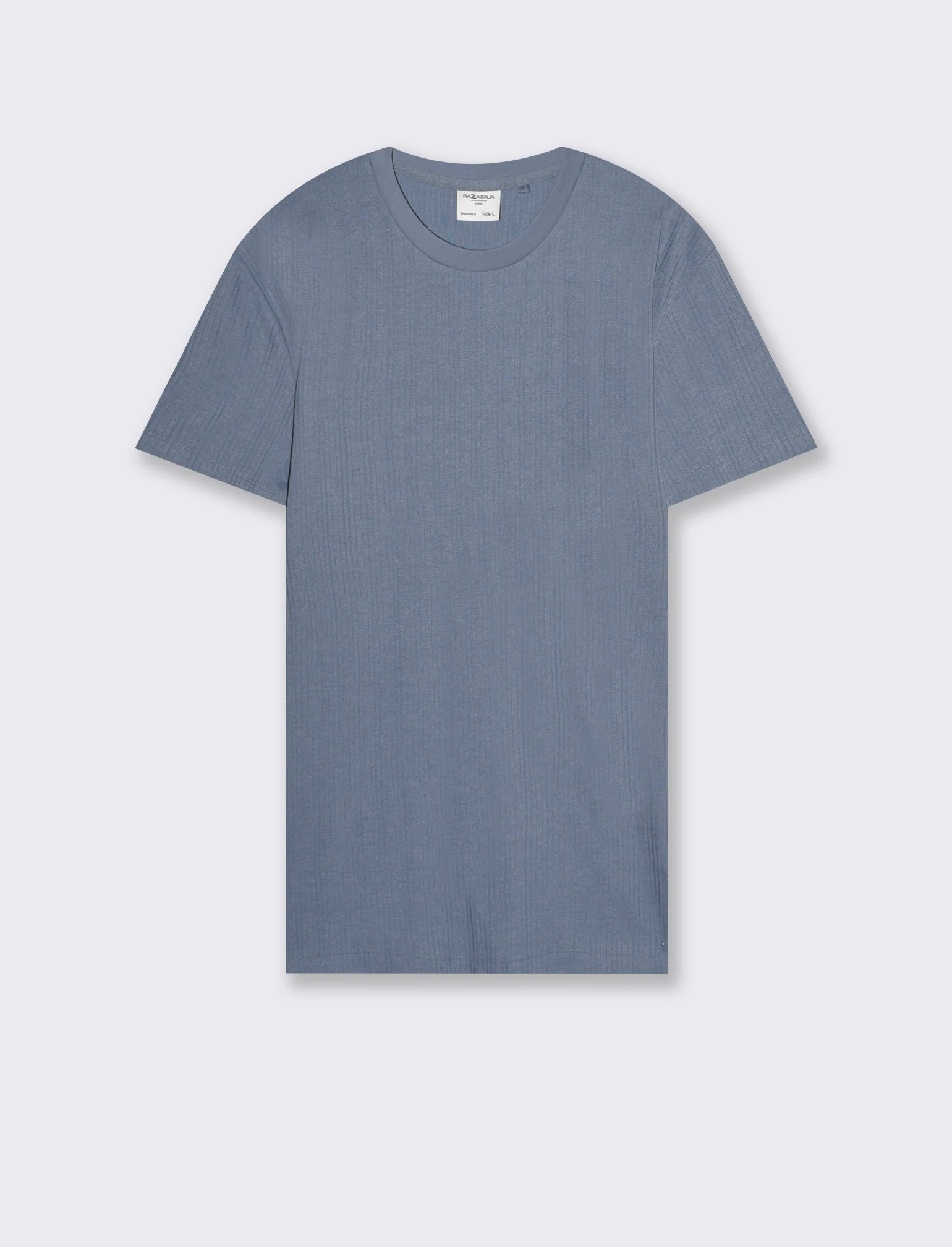 T-shirt a coste effetto maglia da uomo - CARTA DA ZUCCHERO - Image 3