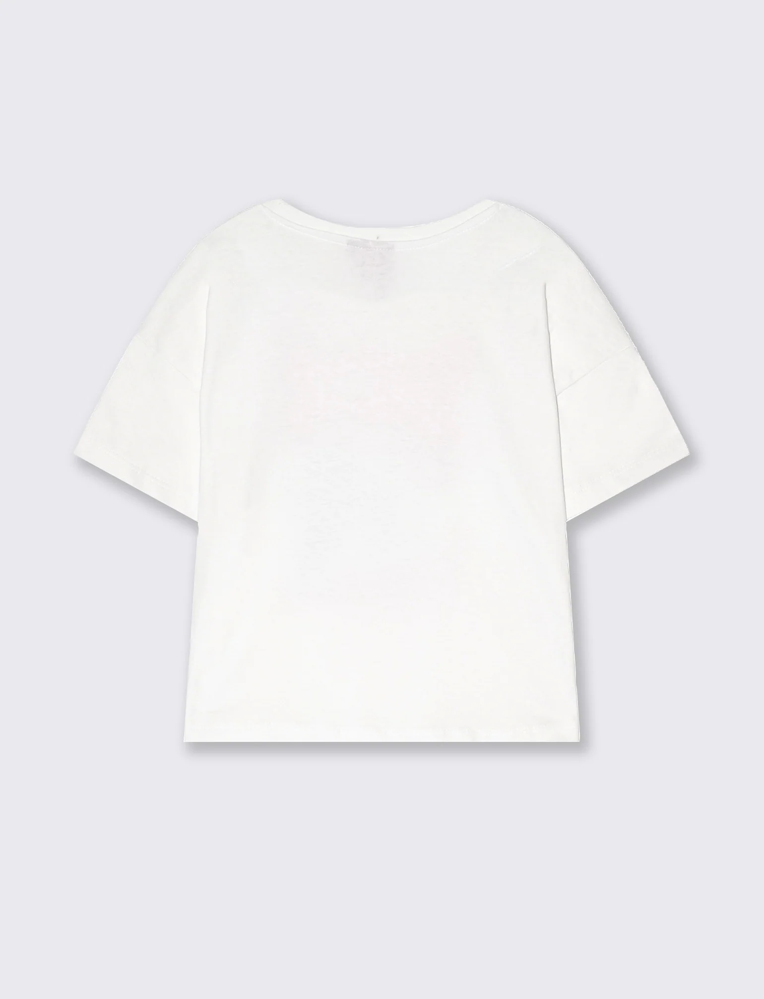 T-shirt Barbie modello over da bambina - Bianco - Image 4