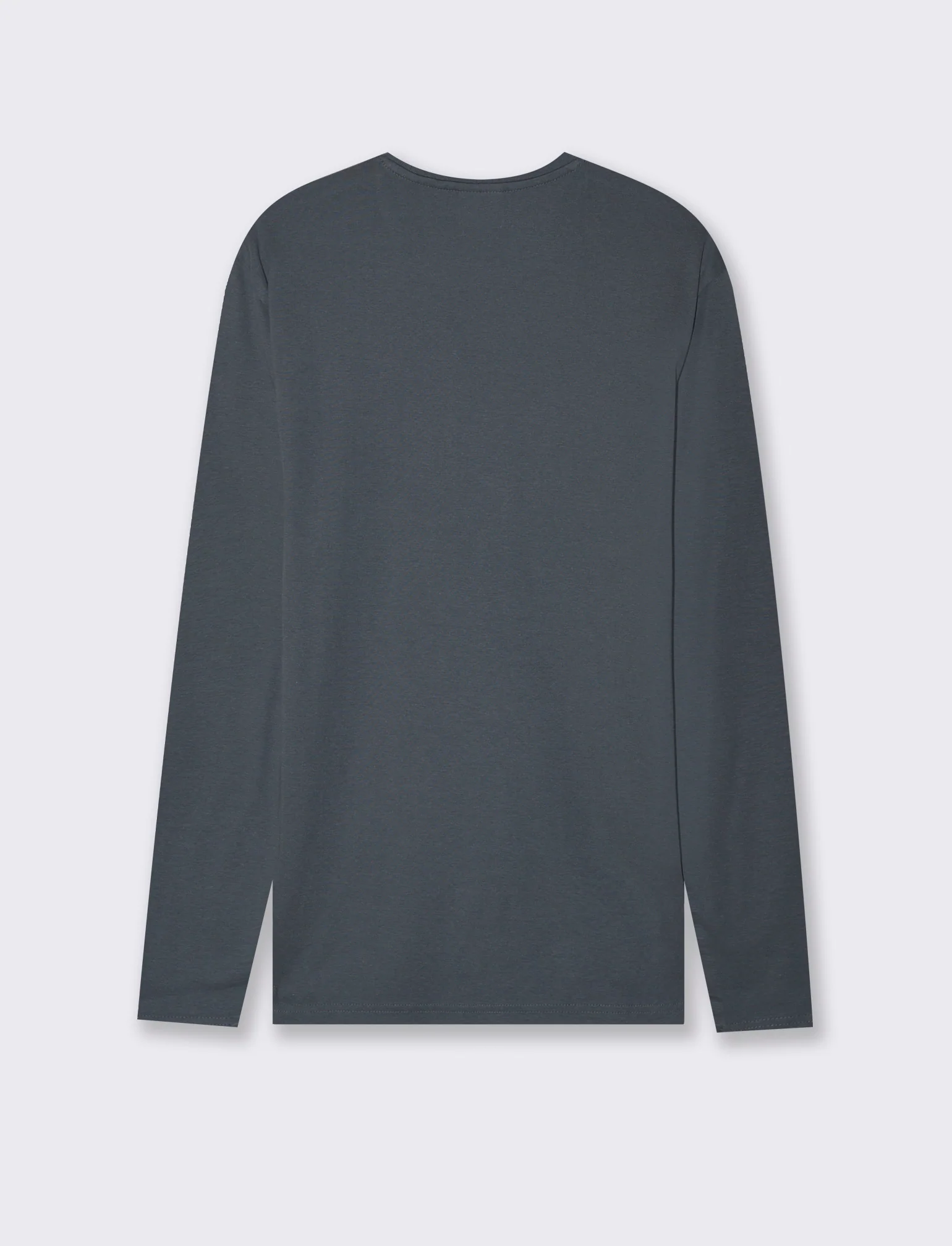 T-SHIRT BASIC A COSTE SLIM FIT - Avion - Image 2