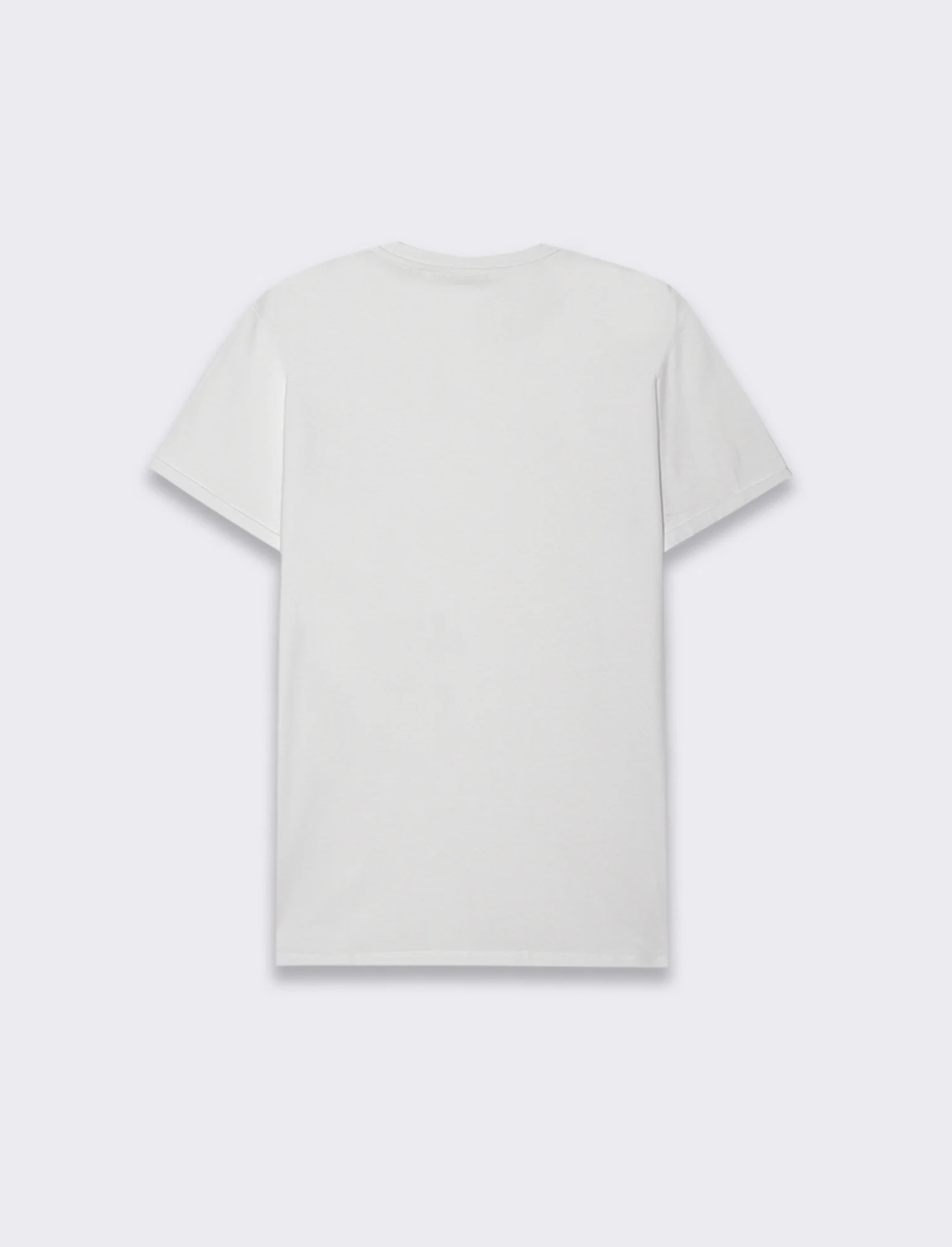 T-SHIRT BASIC CON TASCA - Bianco - Image 3