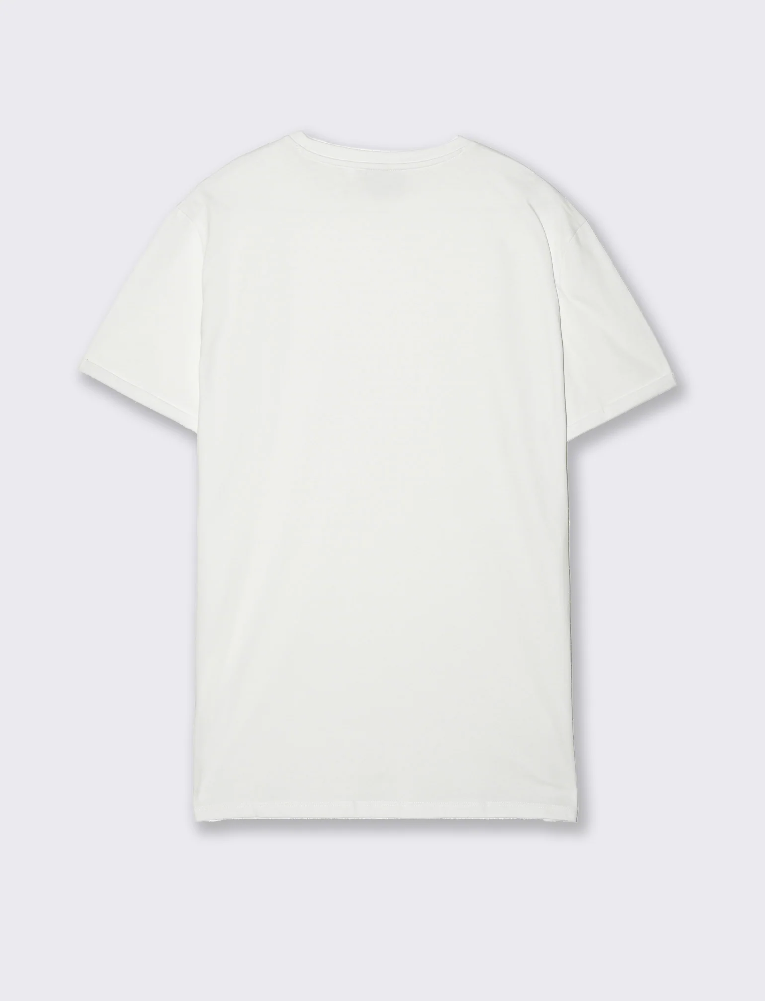 T-shirt basic con tasca da uomo - Bianco - Image 5