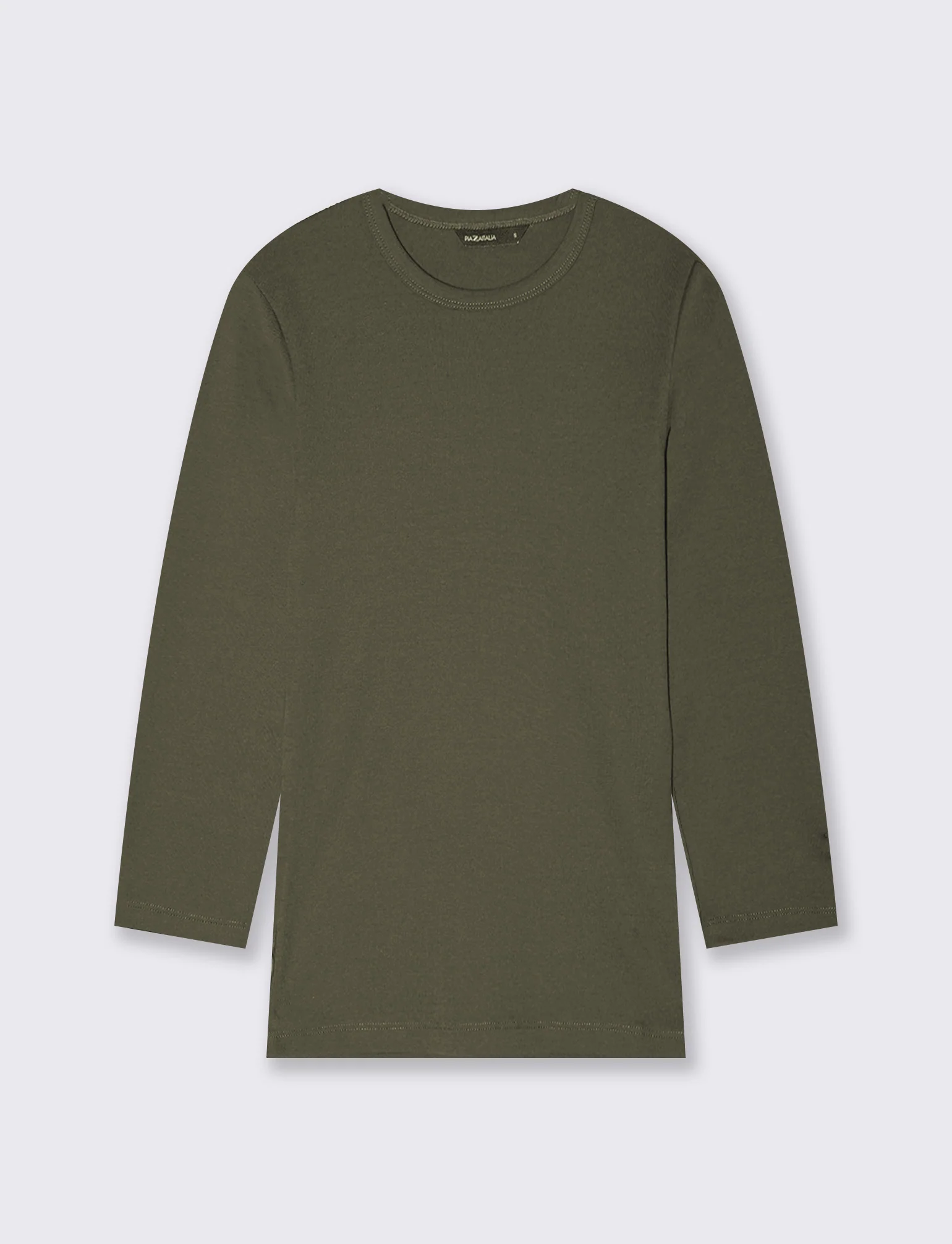 T-SHIRT BASICA A COSTINE - Ve.milit.