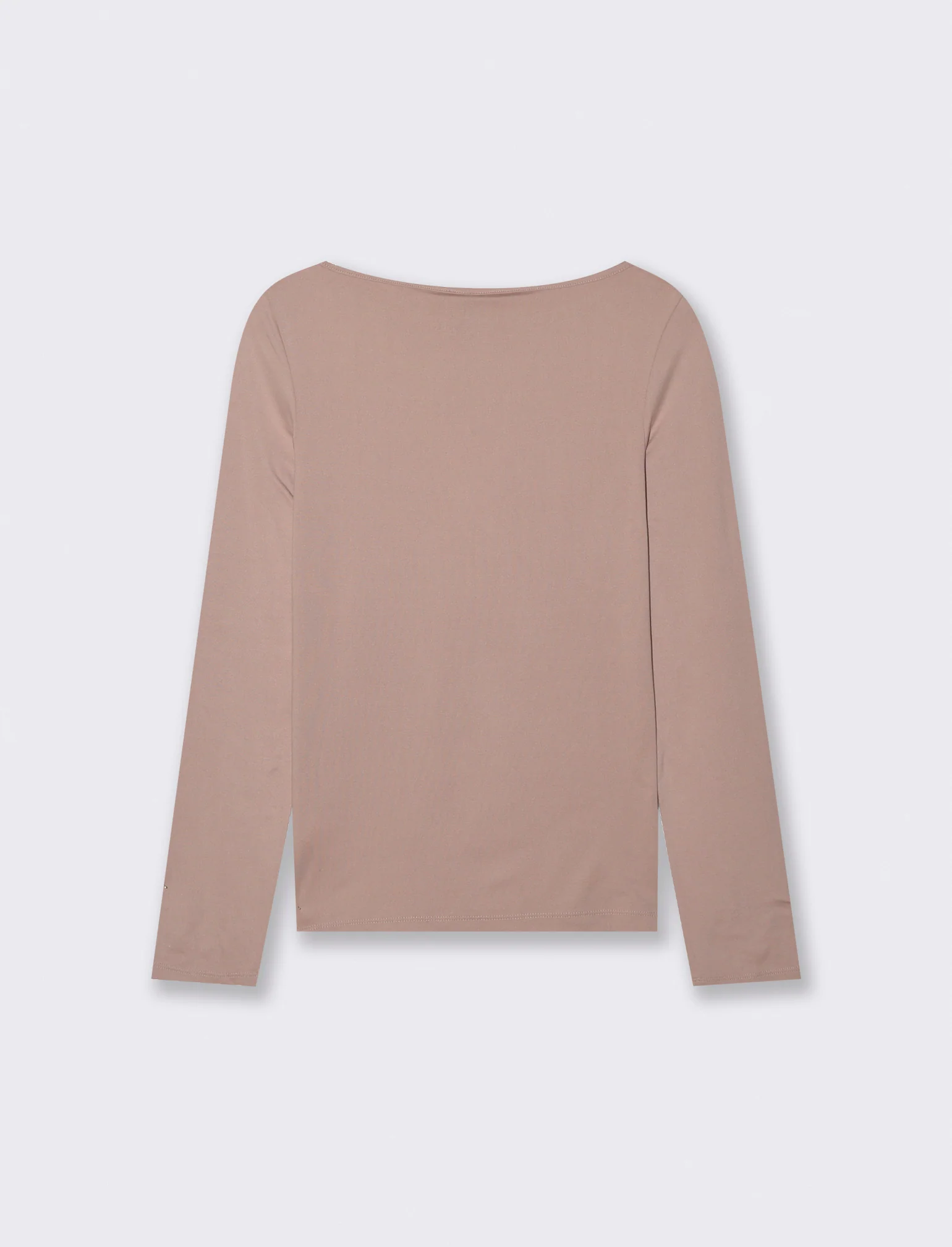 T-SHIRT BASICA CON PIZZO - Rosa antico - Image 2