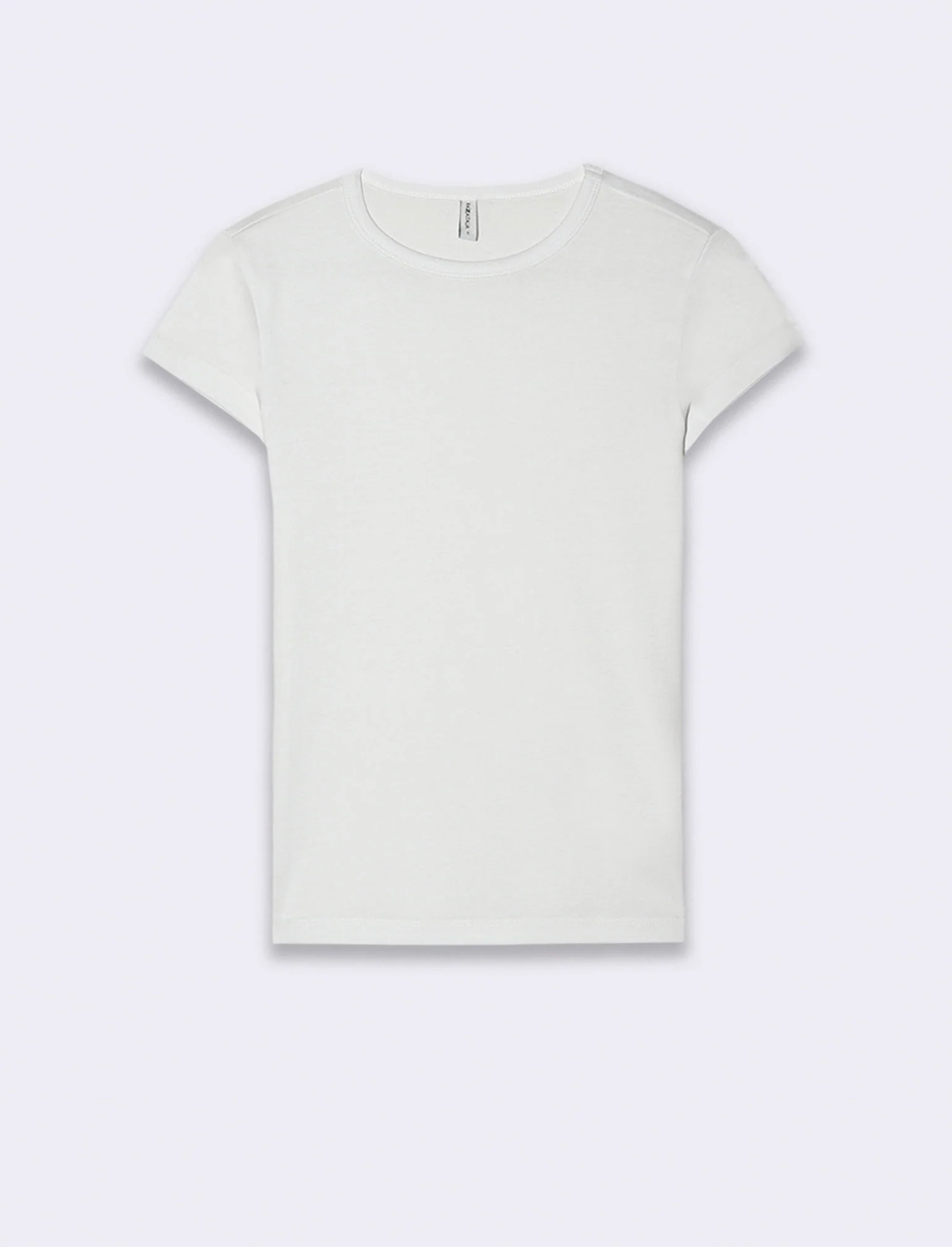 T-shirt basica da donna - Bianco