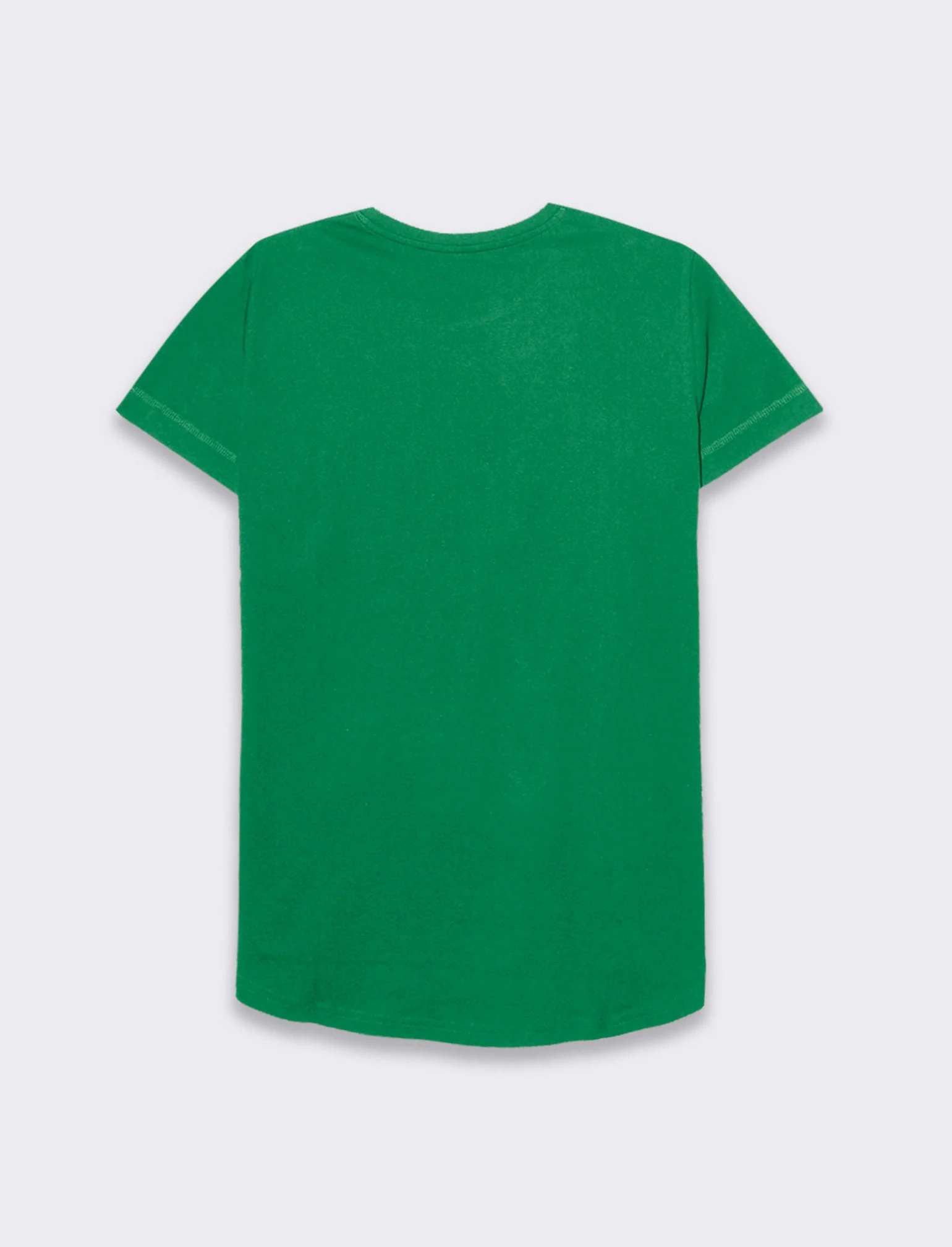 T-shirt basica da donna - Verde prato - Image 2