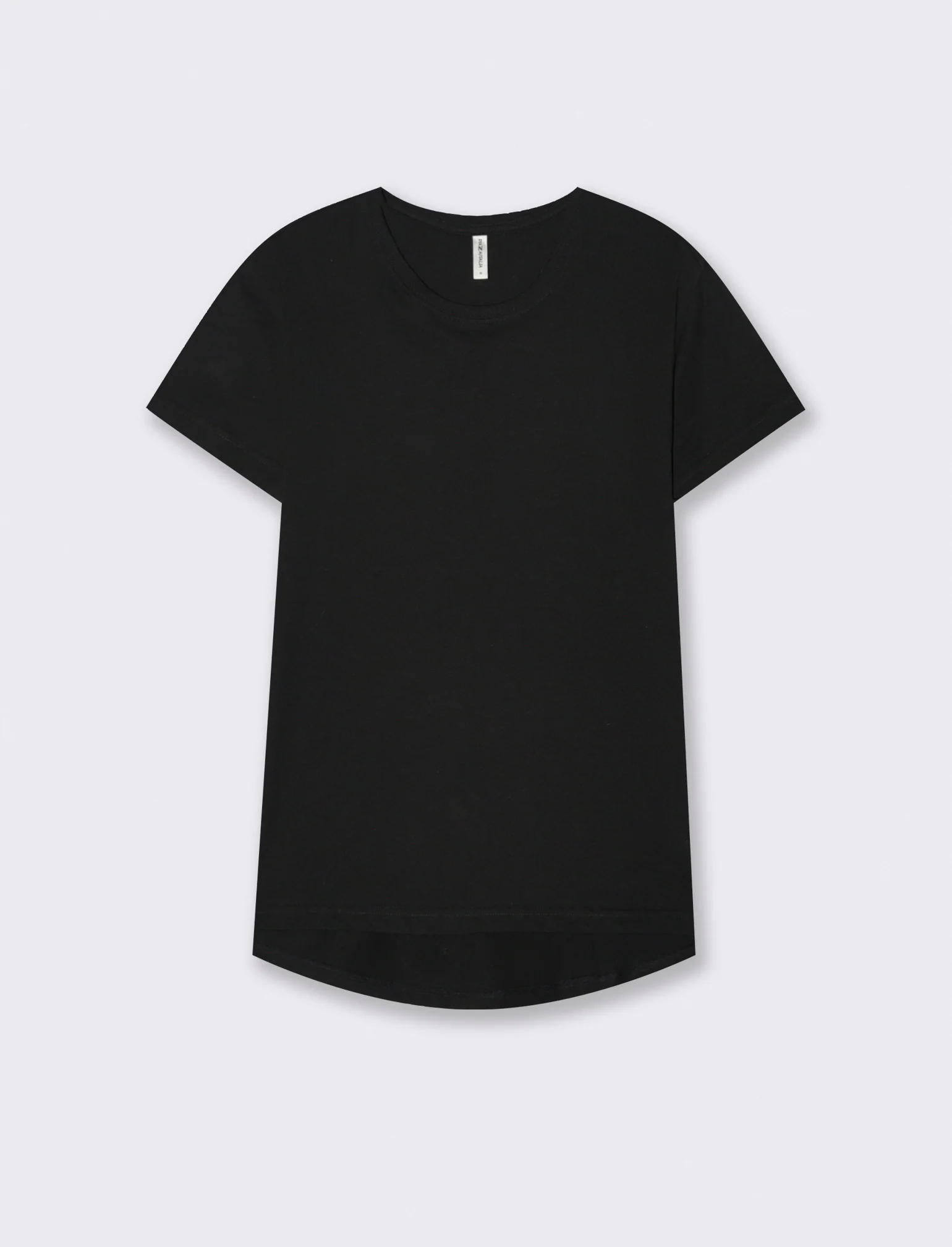 T-Shirt Basica Manica Corta Girocollo - Nero