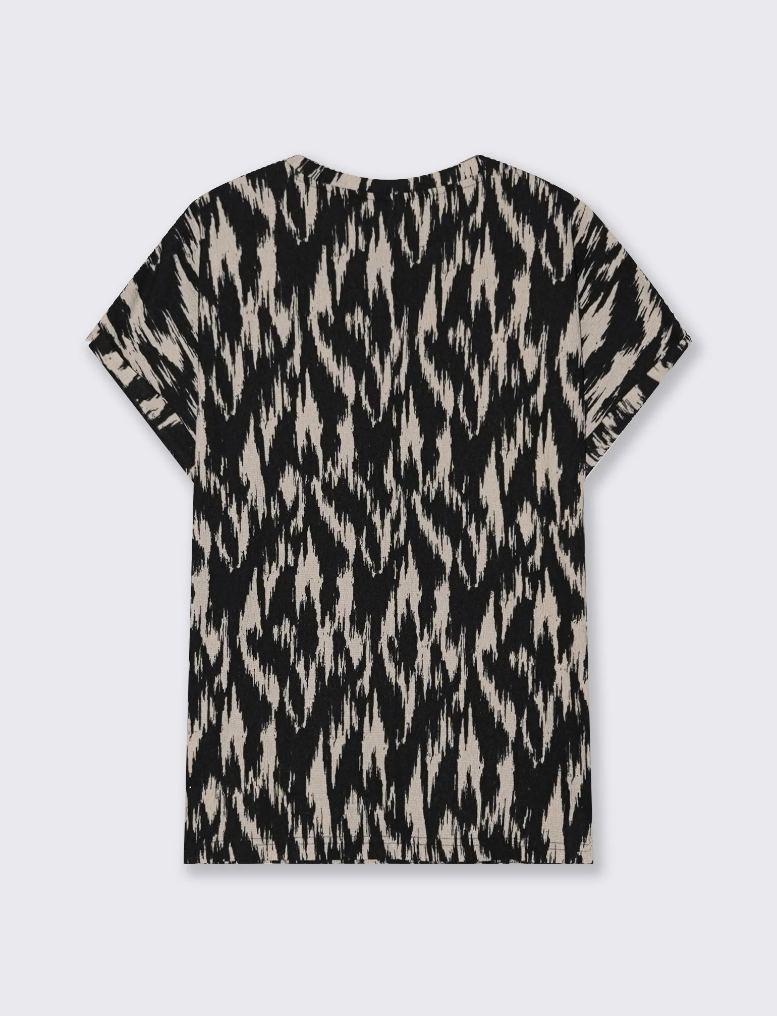 T-Shirt Basica Manica Corto con Spacchetti - var 1 - Image 4