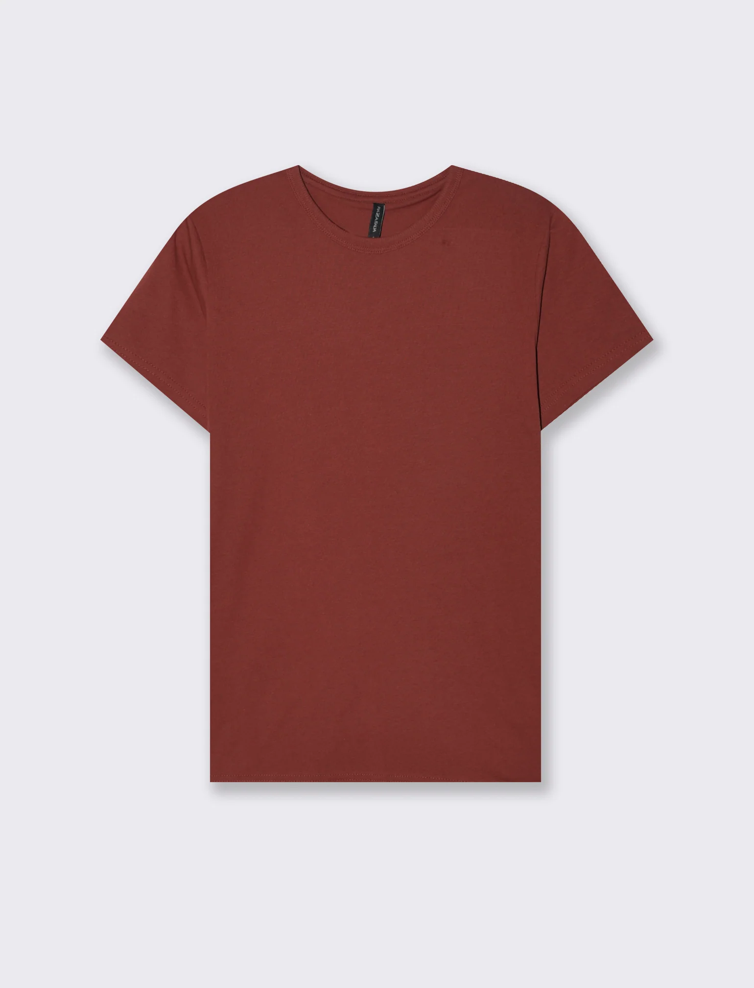 T-SHIRT BASICA - Marrone bruciato - Image 2