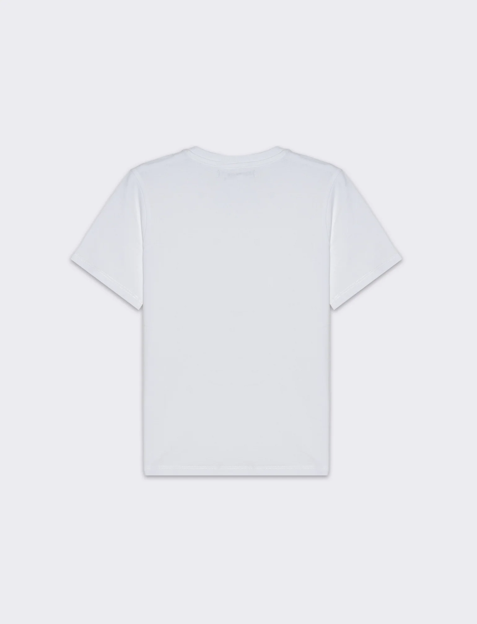 T-shirt basica mezza manica da bambino - Bianco - Image 2