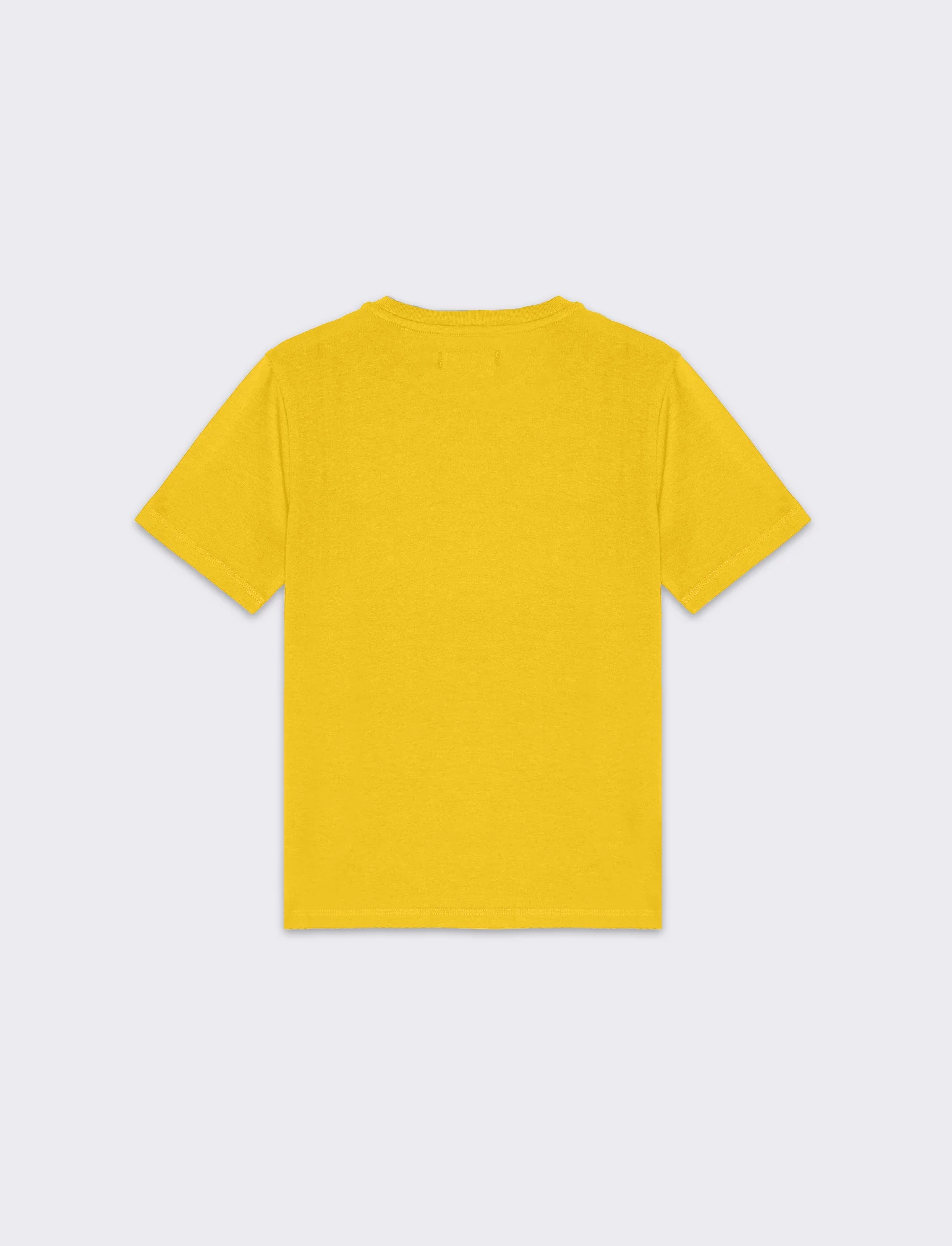 T-shirt basica mezza manica da bambino - Giallo - Image 2