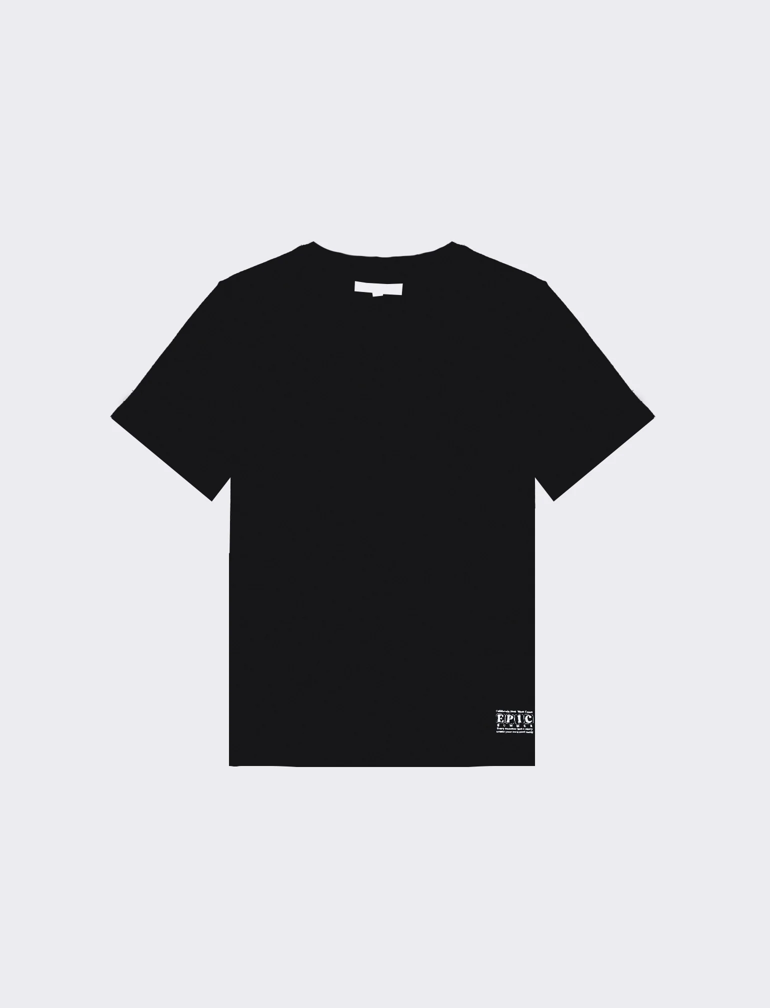 T-shirt basica mezza manica da bambino - Nero