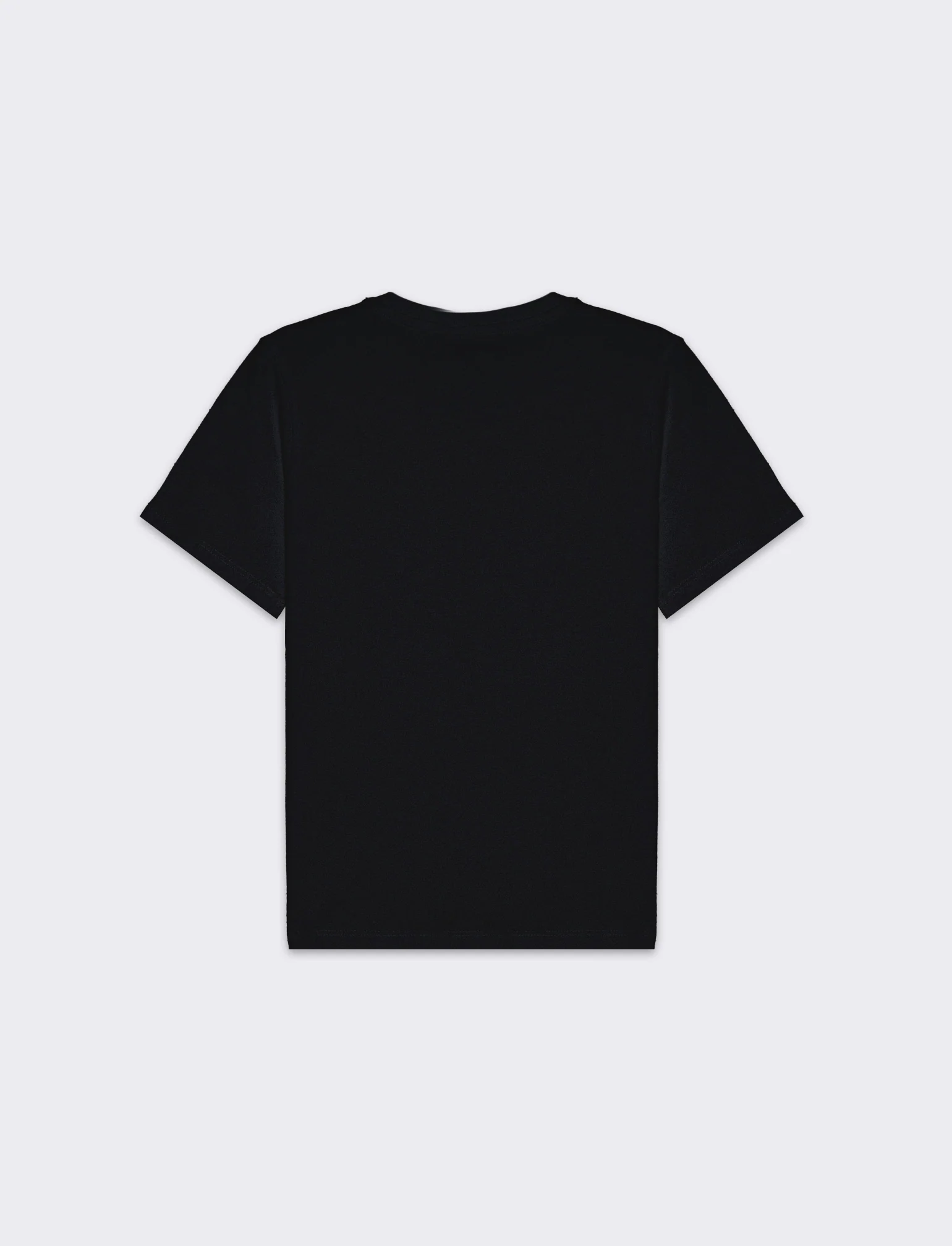 T-shirt basica mezza manica da bambino - Nero - Image 2
