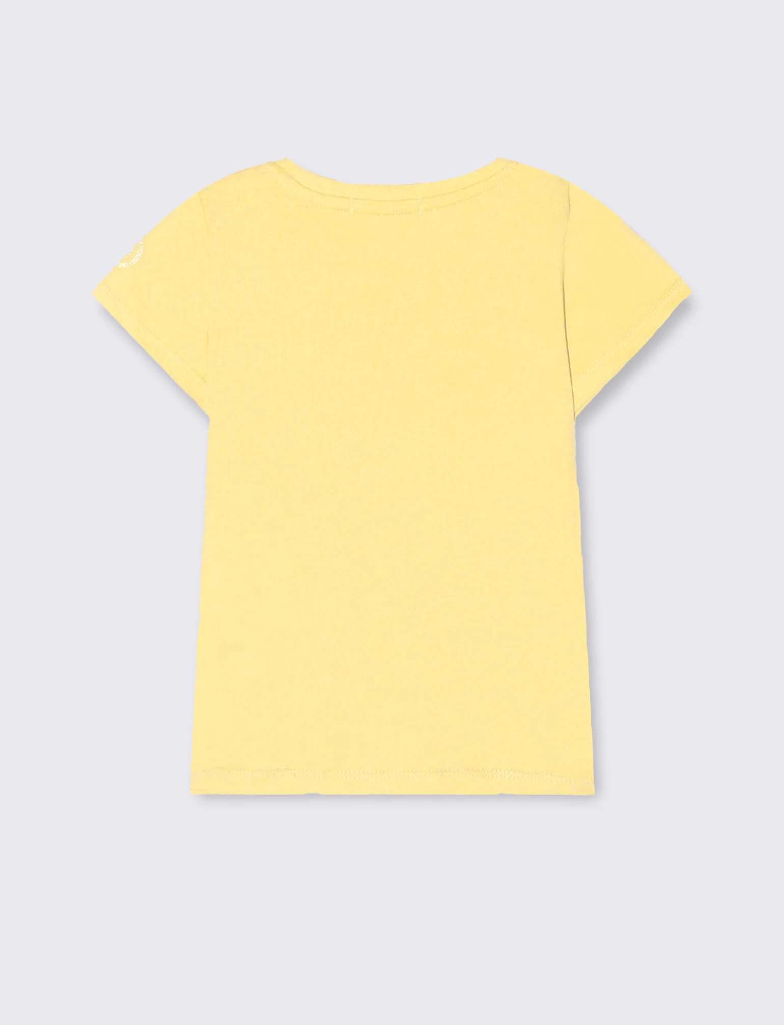 T-shirt basica mezza manica da neonato - Giallo - Image 2
