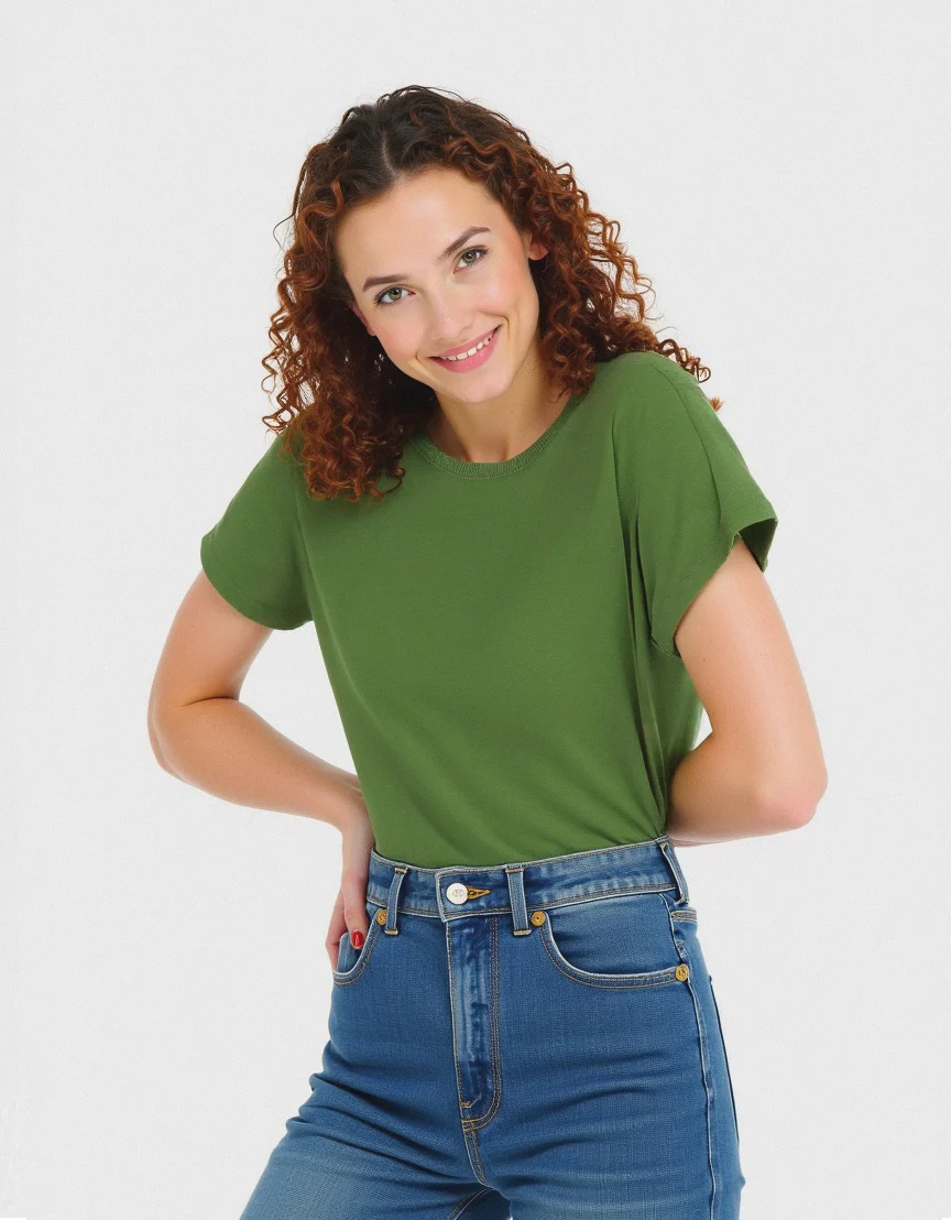 T-SHIRT BASICA - Verde