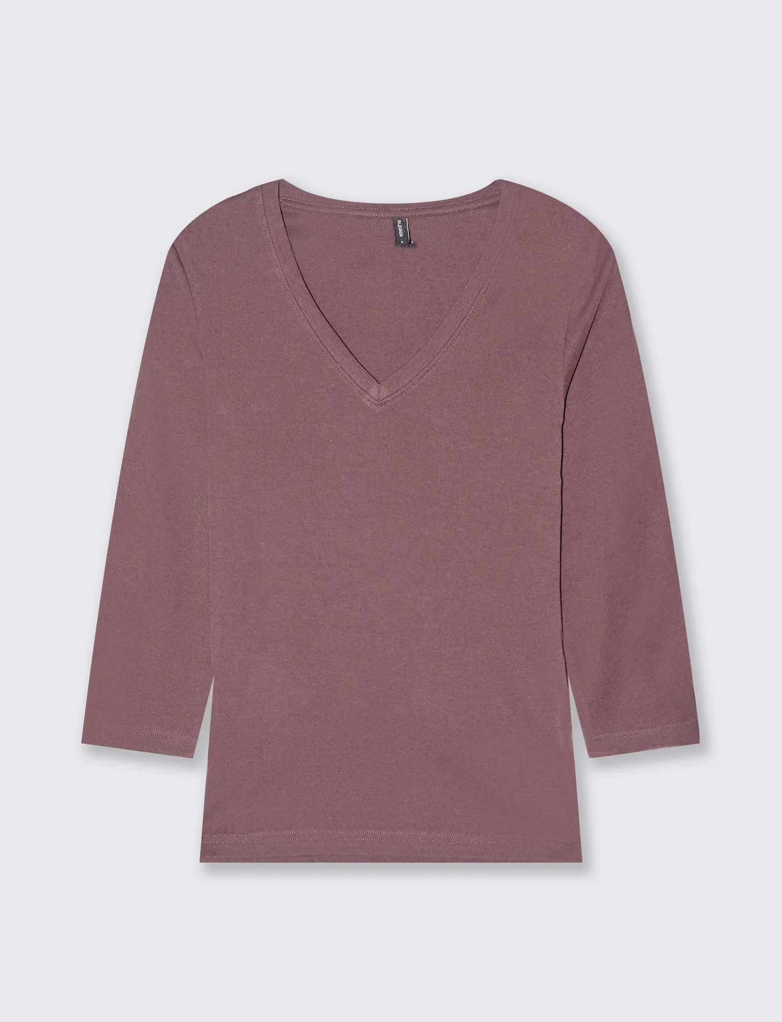 T-SHIRT BASICA - Viola glicine - Image 2