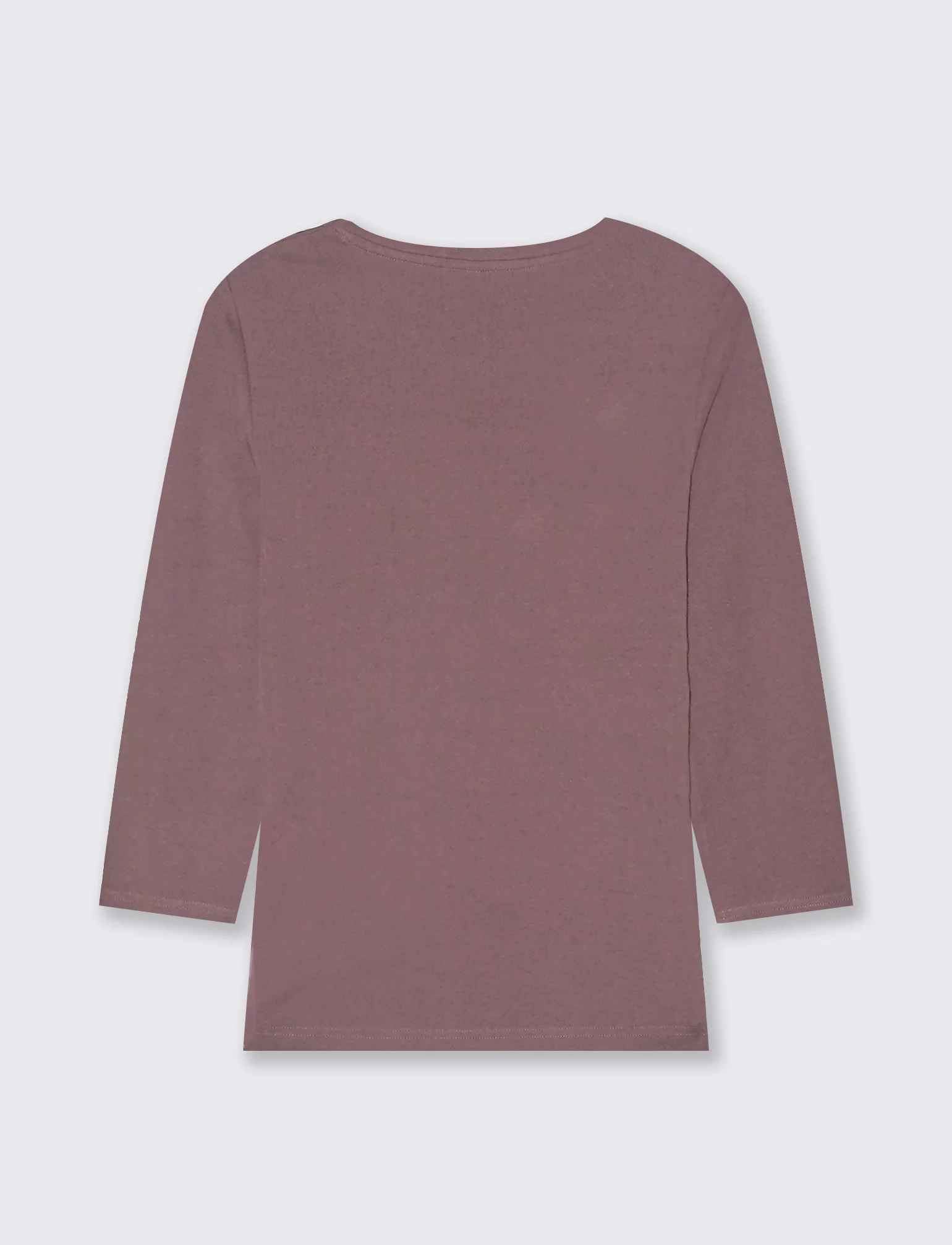 T-SHIRT BASICA - Viola glicine - Image 3