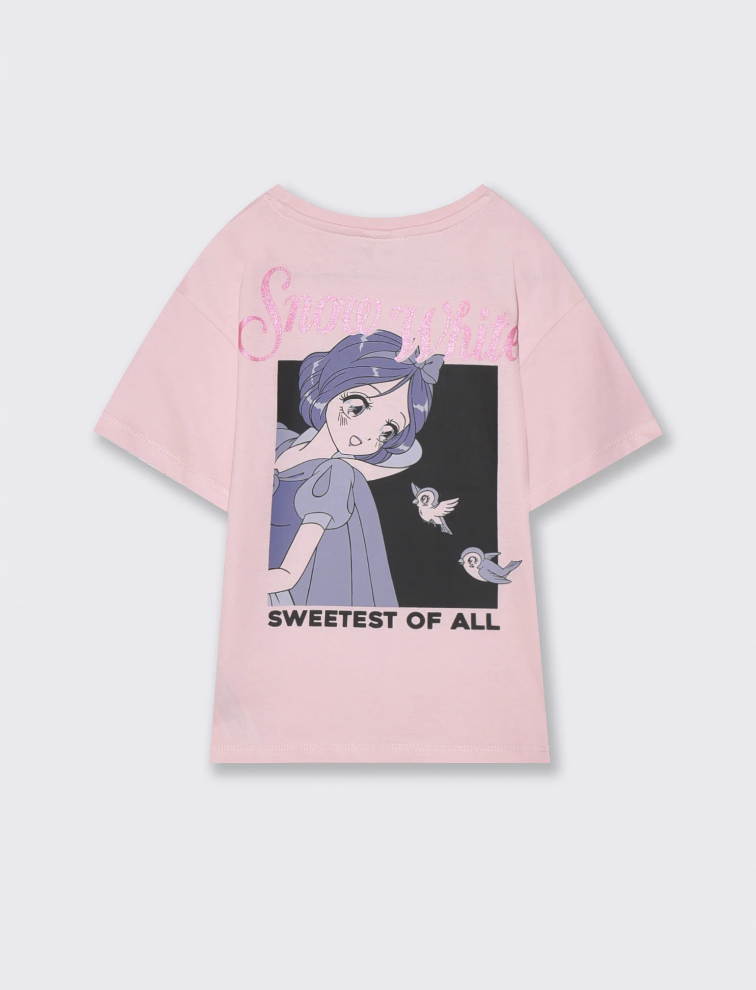 T-shirt Biancaneve in cotone fresco - Rosa - Image 4