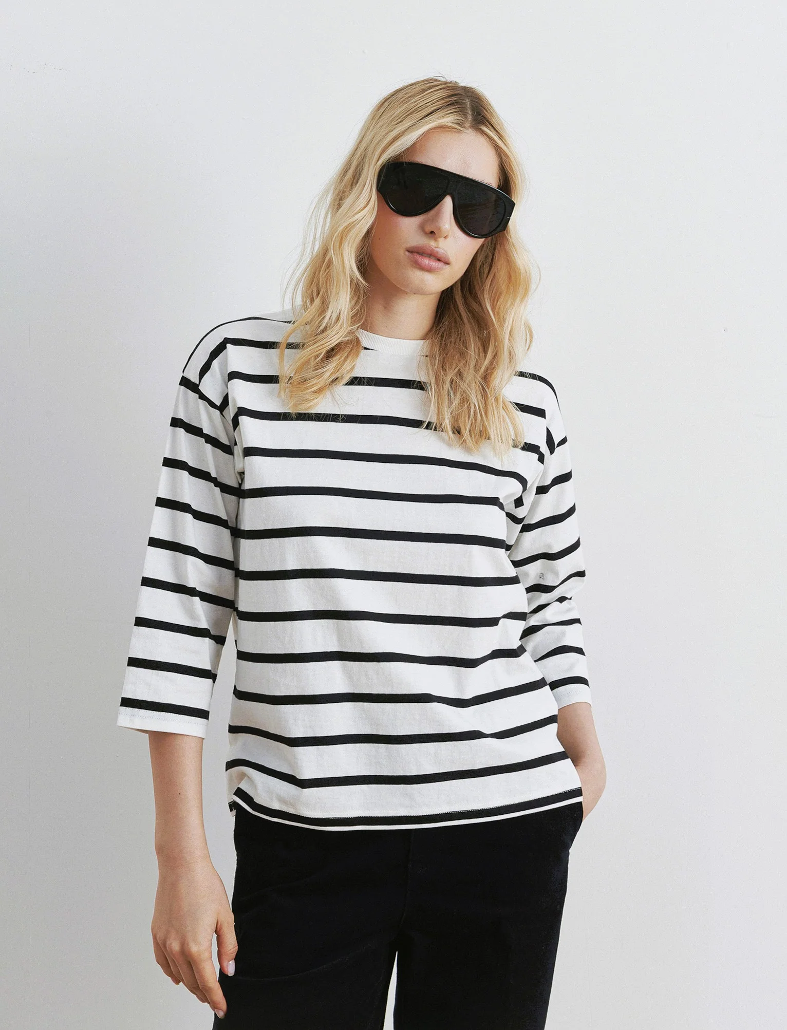 T-SHIRT CON FANTASIA A STRISCE - var 2 - Image 3